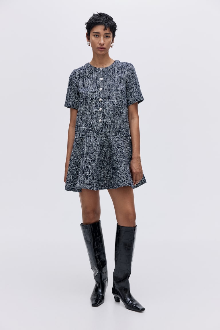 black dresses singer Gaia Dress Gray L / Gray main image 0