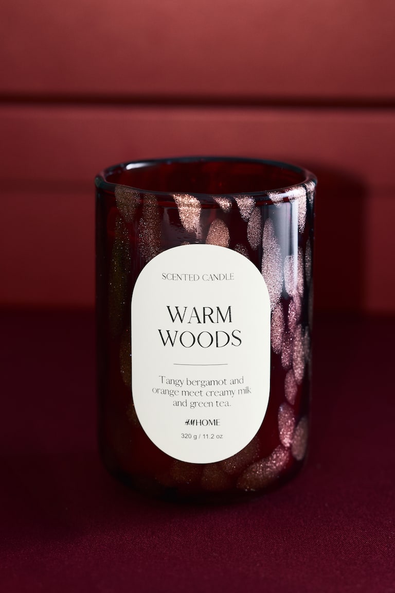 Scented Candle in Glass Holder