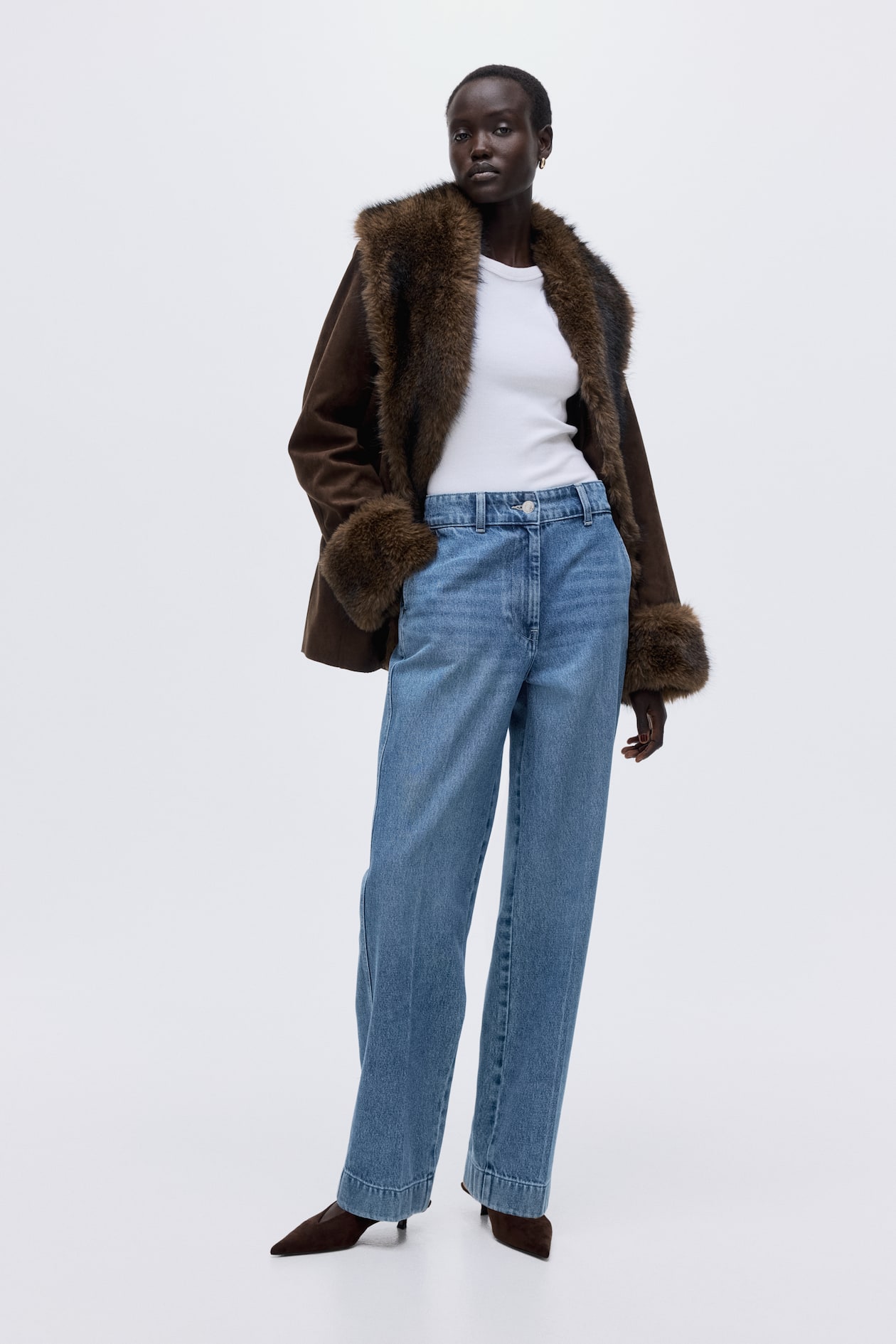 Wide High Jeans - image 3