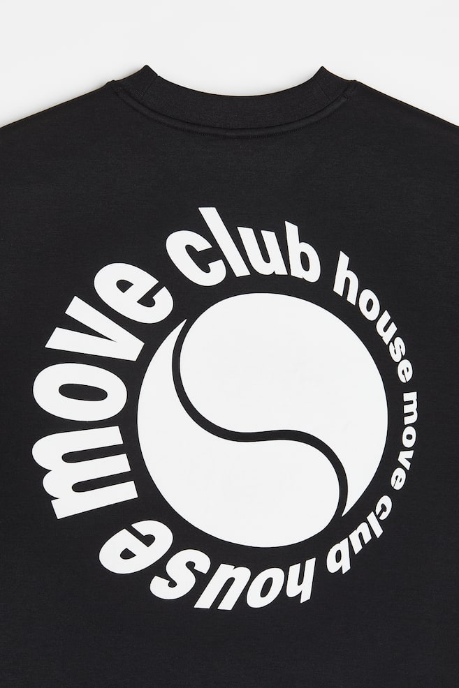 DryMove™ Sports sweatshirt - Black/White/Dark green/Black/dc - 9