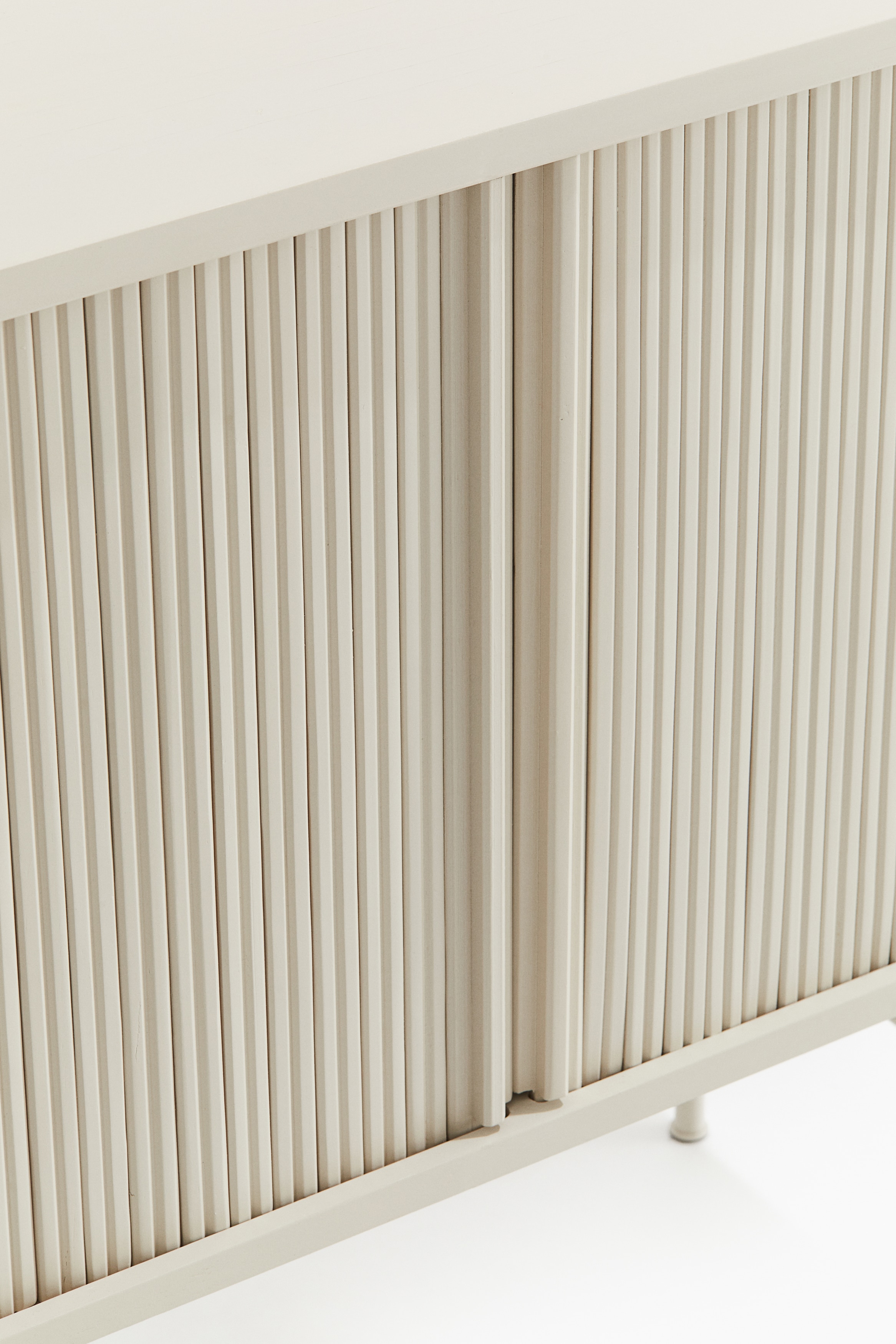 Jalousie-door cabinet - Light beige - Home All | H&M GB