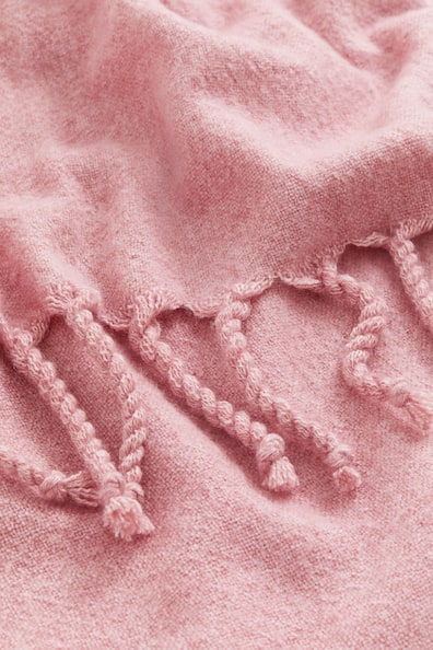 Wool-blend Throw - Pink - Home All | H&M US