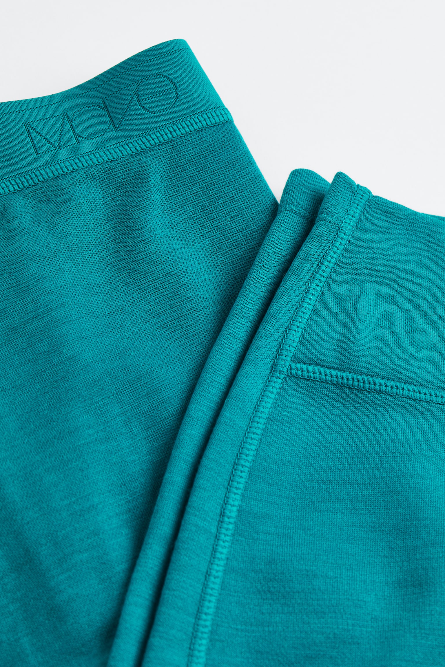 Wool-blend base layer tights - Turquoise - 2