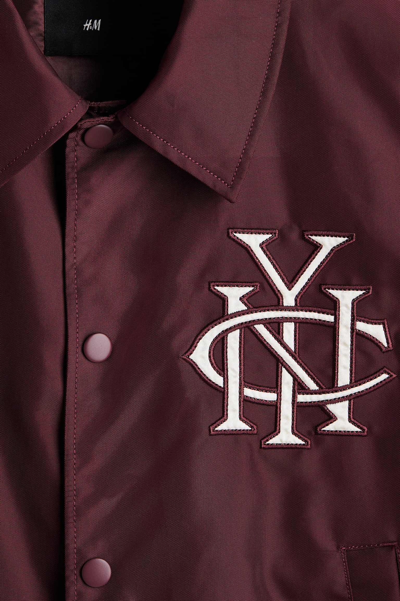 Chamarra de baseball - Borgoña/NYC/Azul marino/NYC - 5