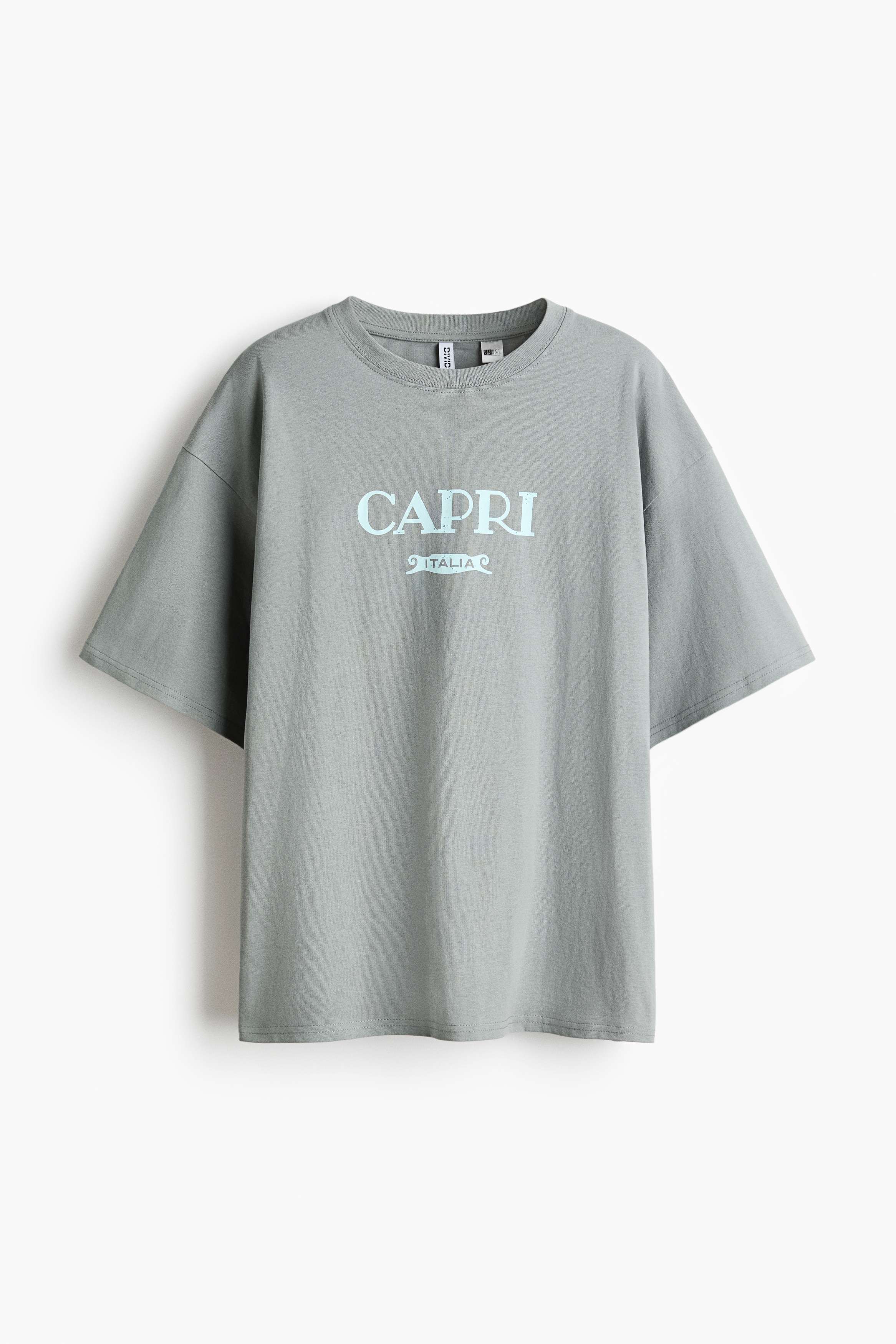 Oversized T-Shirt with Printed Motif from H&M - $16.99