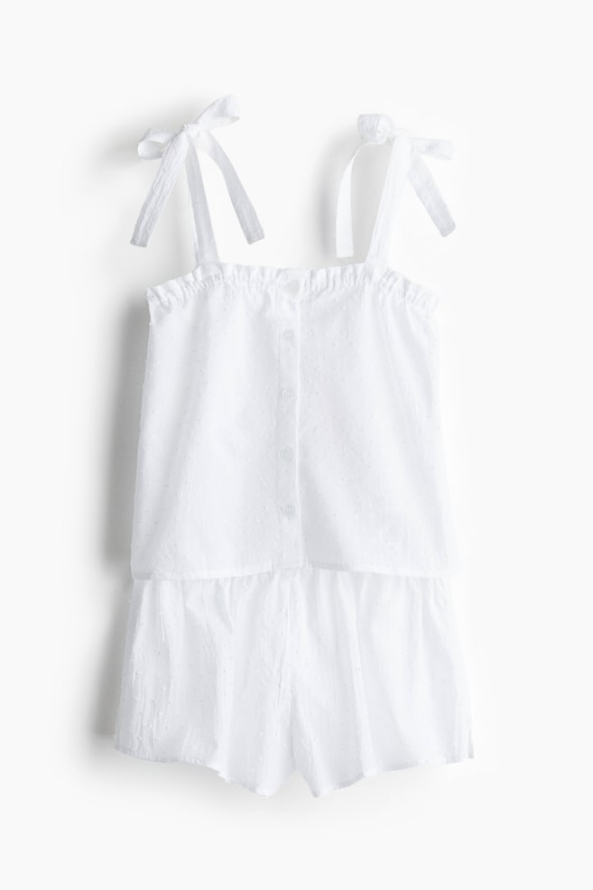 Plumeti cotton pyjamas - White - 1