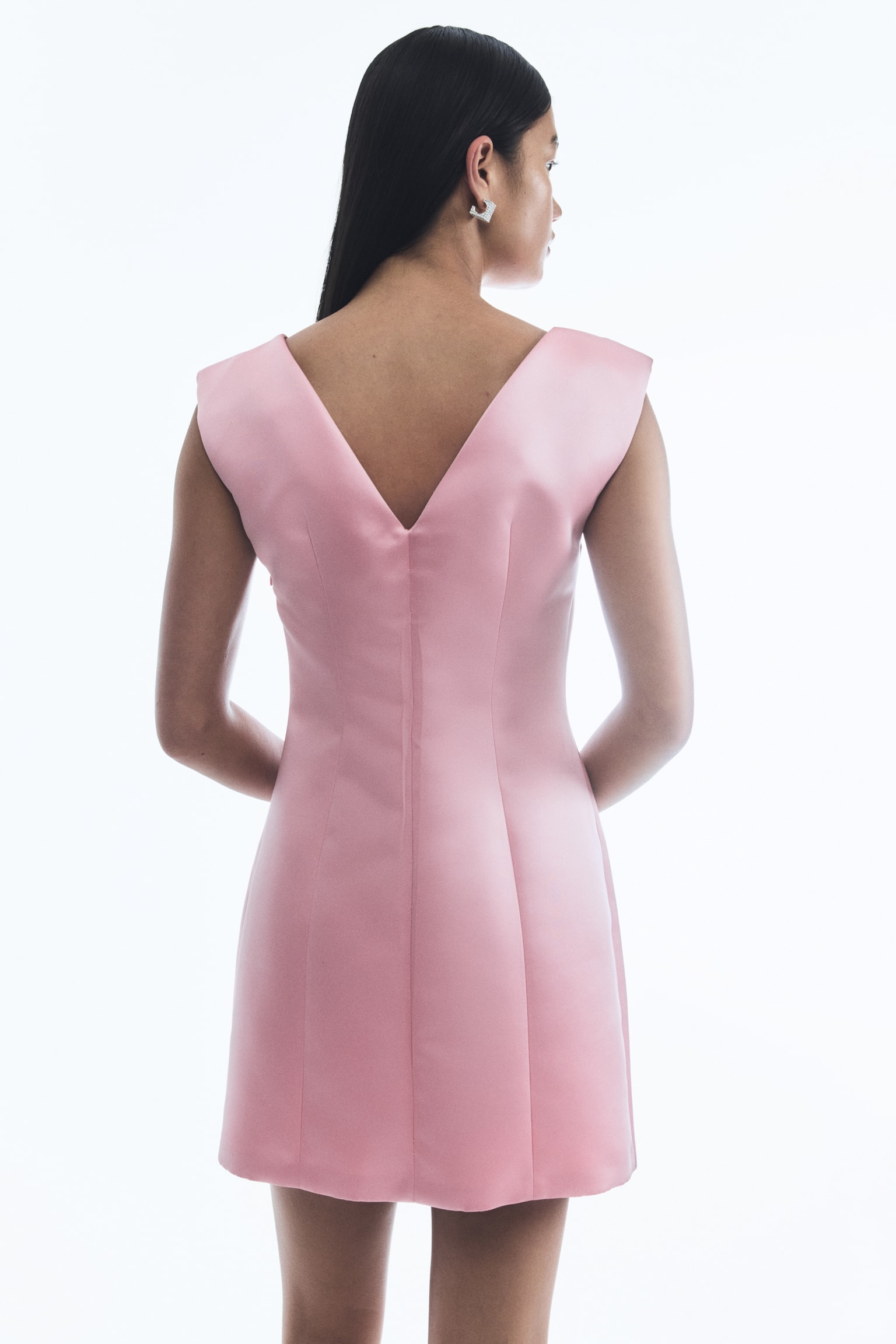 Hourglass Mini Dress - Light pink - 6