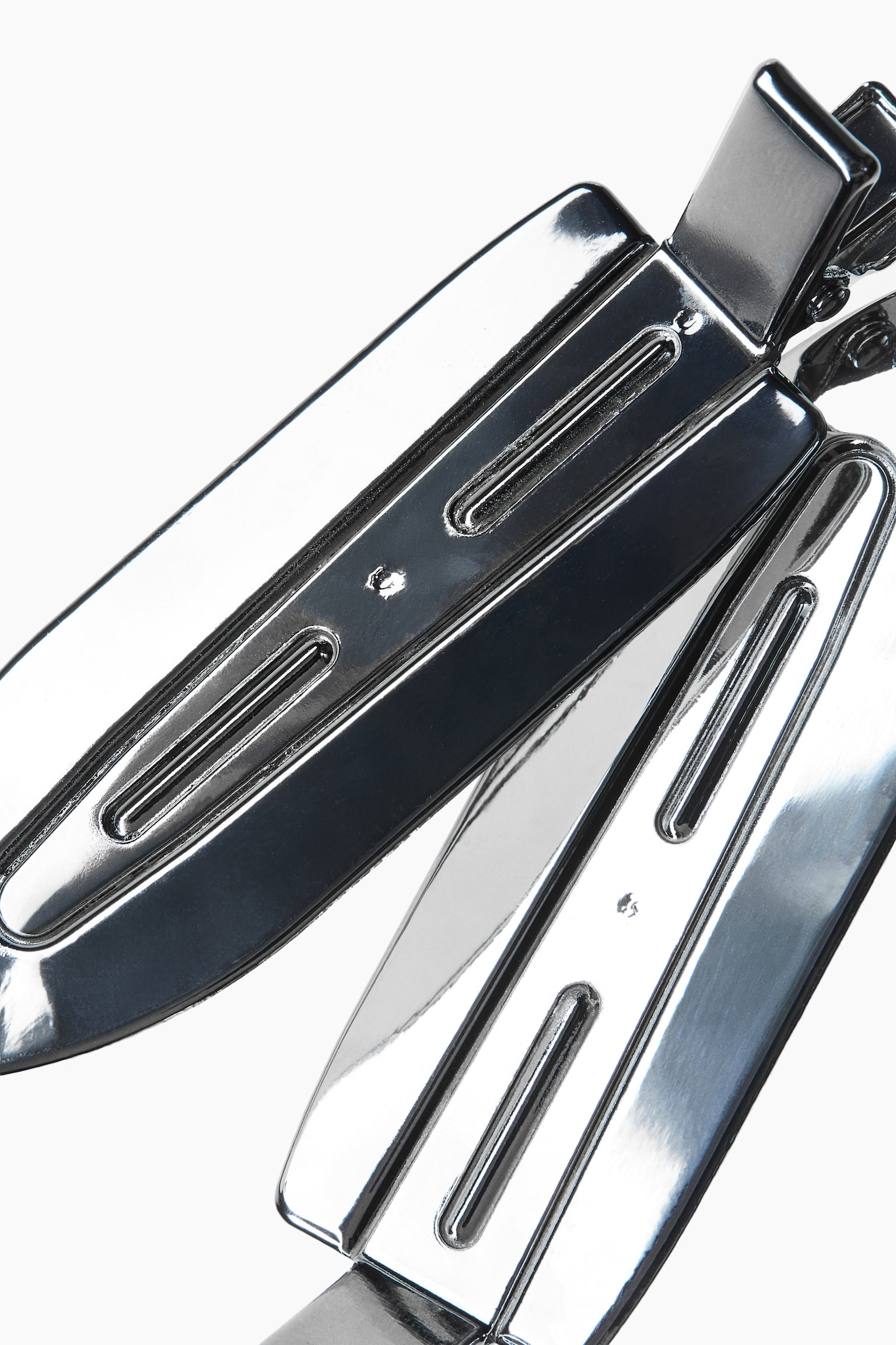 2-pack styling hair clips - Silver-coloured - 2