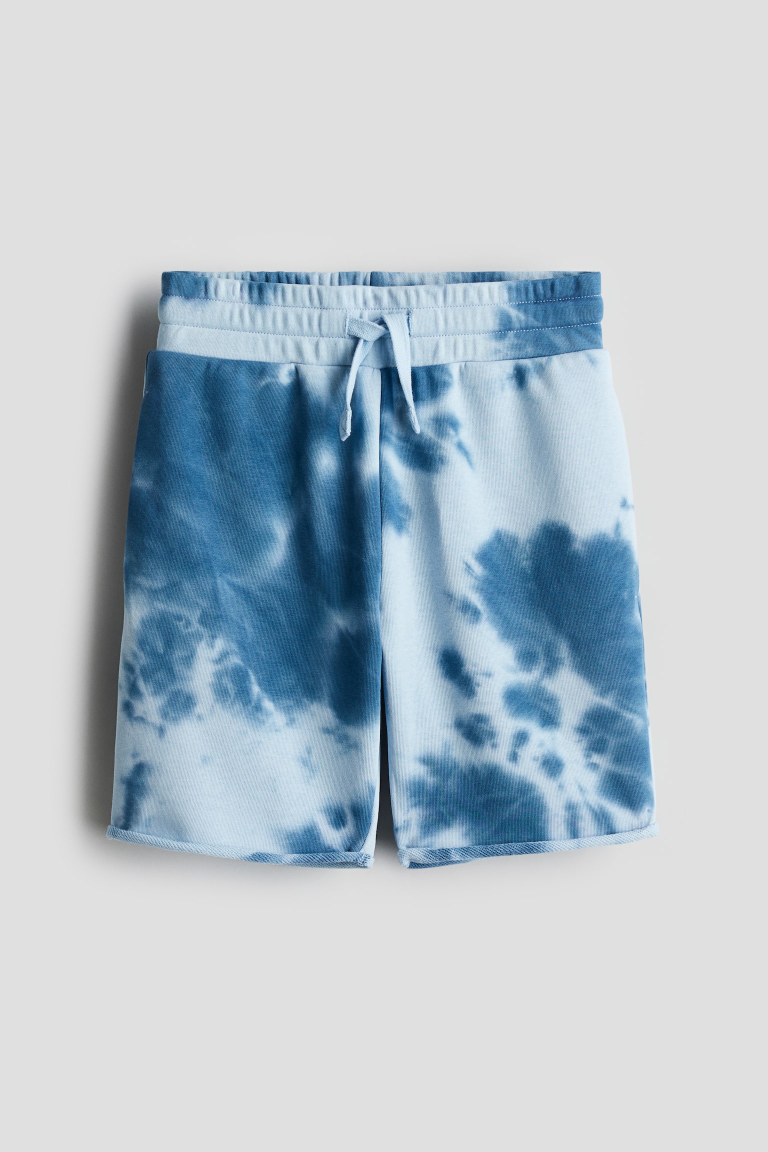 Print Sweat Shorts - Light blue/Tie dye/Natural white/Pattern/Brown/Bright red/Tie dye/Black/Tie-dye/Dark brown/Skull - 1