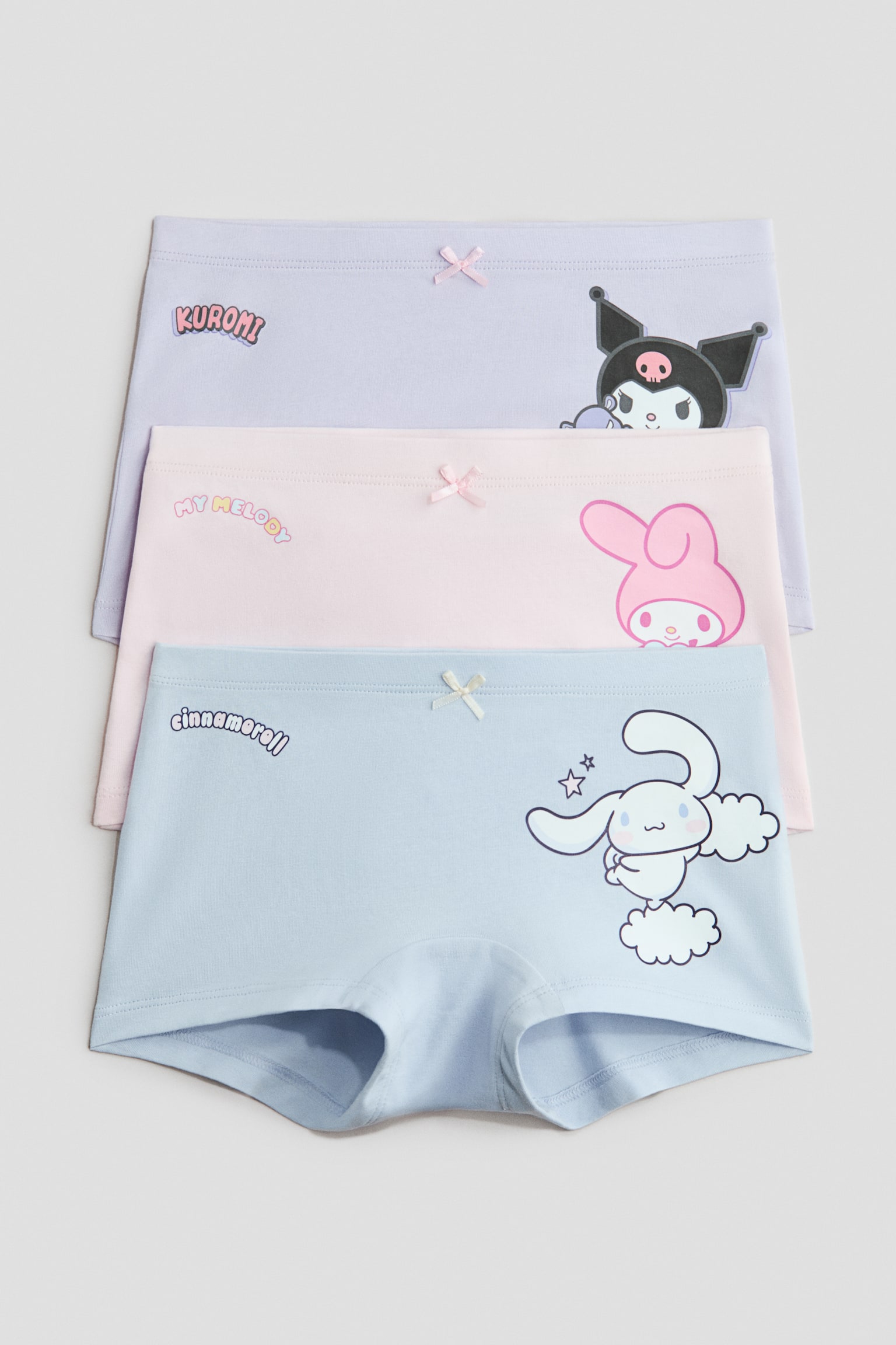 3-pack printed boxer briefs - Light blue/Sanrio
