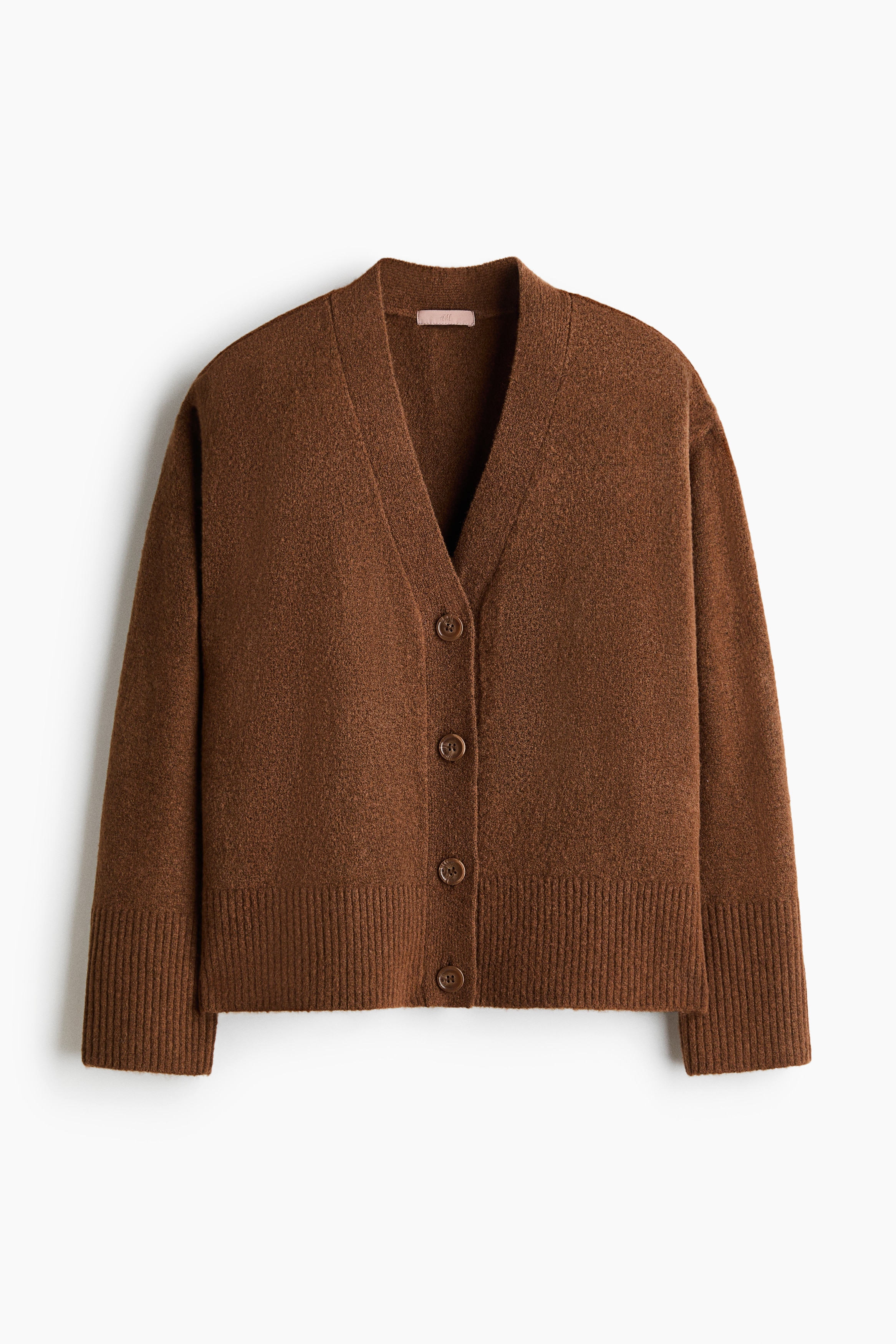 Cardigan - Brown/Grey marl/Pink/Dark grey marl/Beige marl