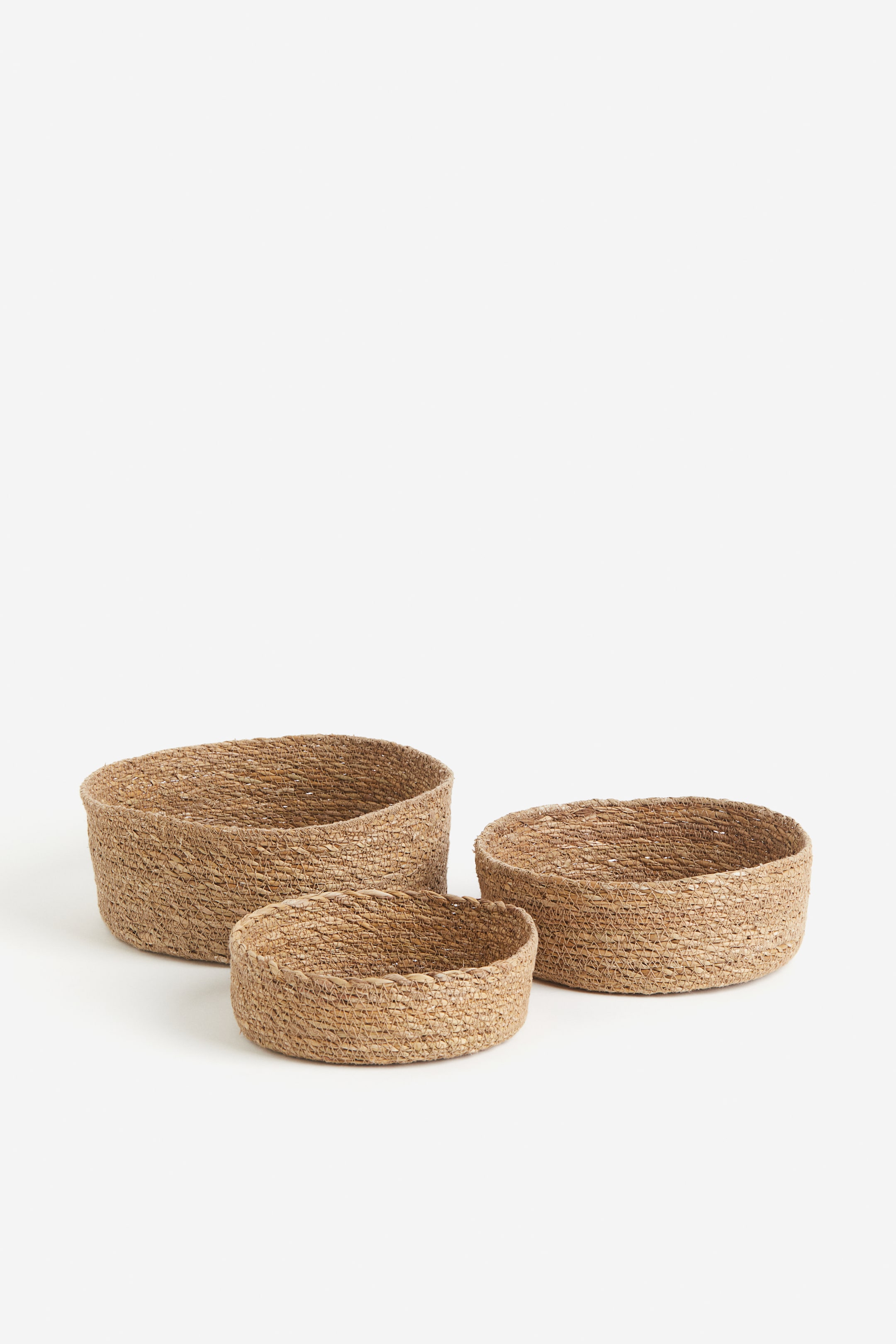 3-pack Seagrass Storage Baskets