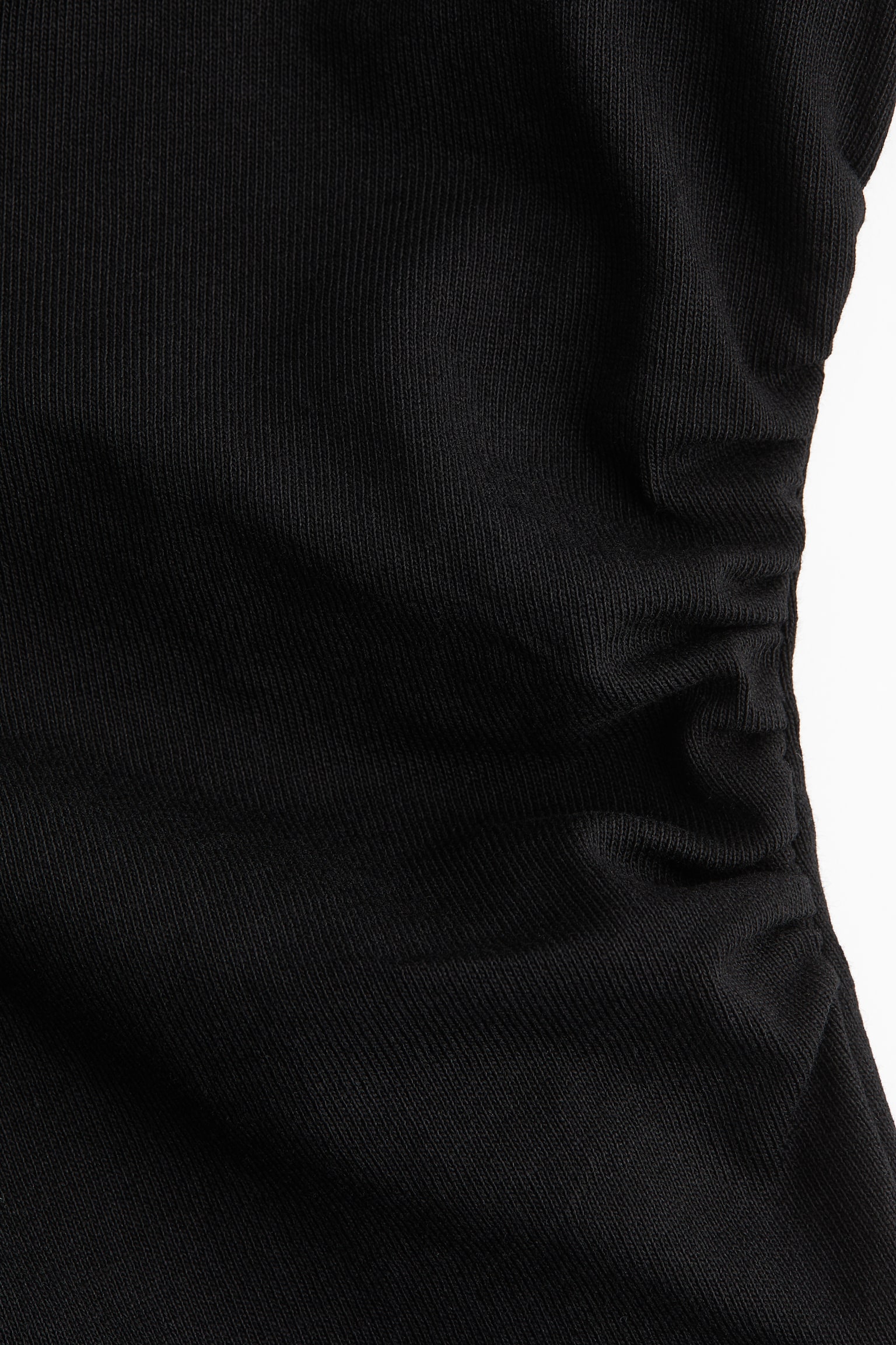 Waisted T-shirt - Black/Dark purple - 5