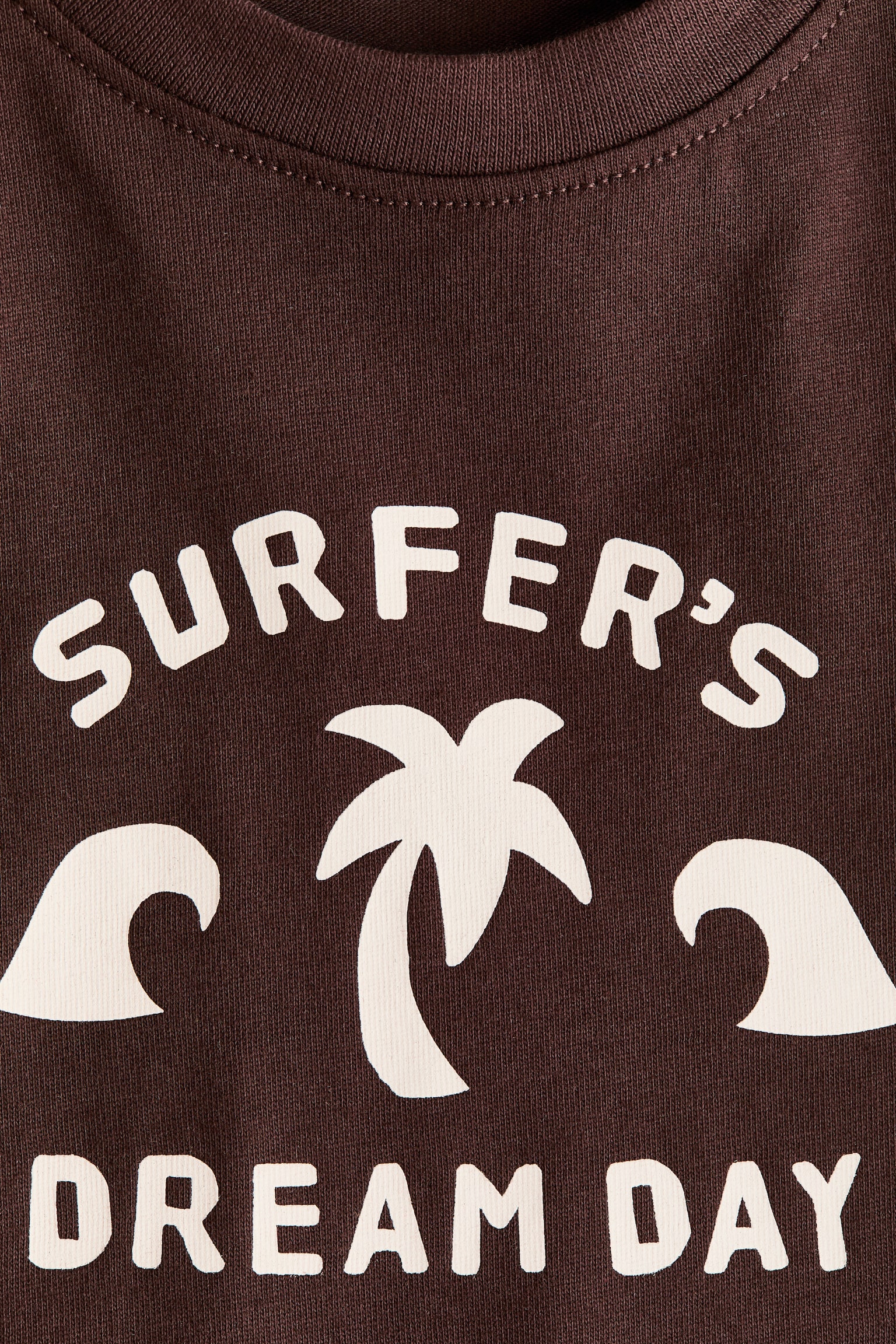 Футболка з принтом - Темно-коричневий/серфер/Темно-сірий/Pacific/Кремовий/візерунок/Кремовий/Amalfi Coast/Світло-блакитний/автомобіль/Зелений/Basketball/Темно-бірюзовий/Beach/Світло-жовтий/Gelato/Кремовий/автобуси серферів/Кремовий/Big bro - 2