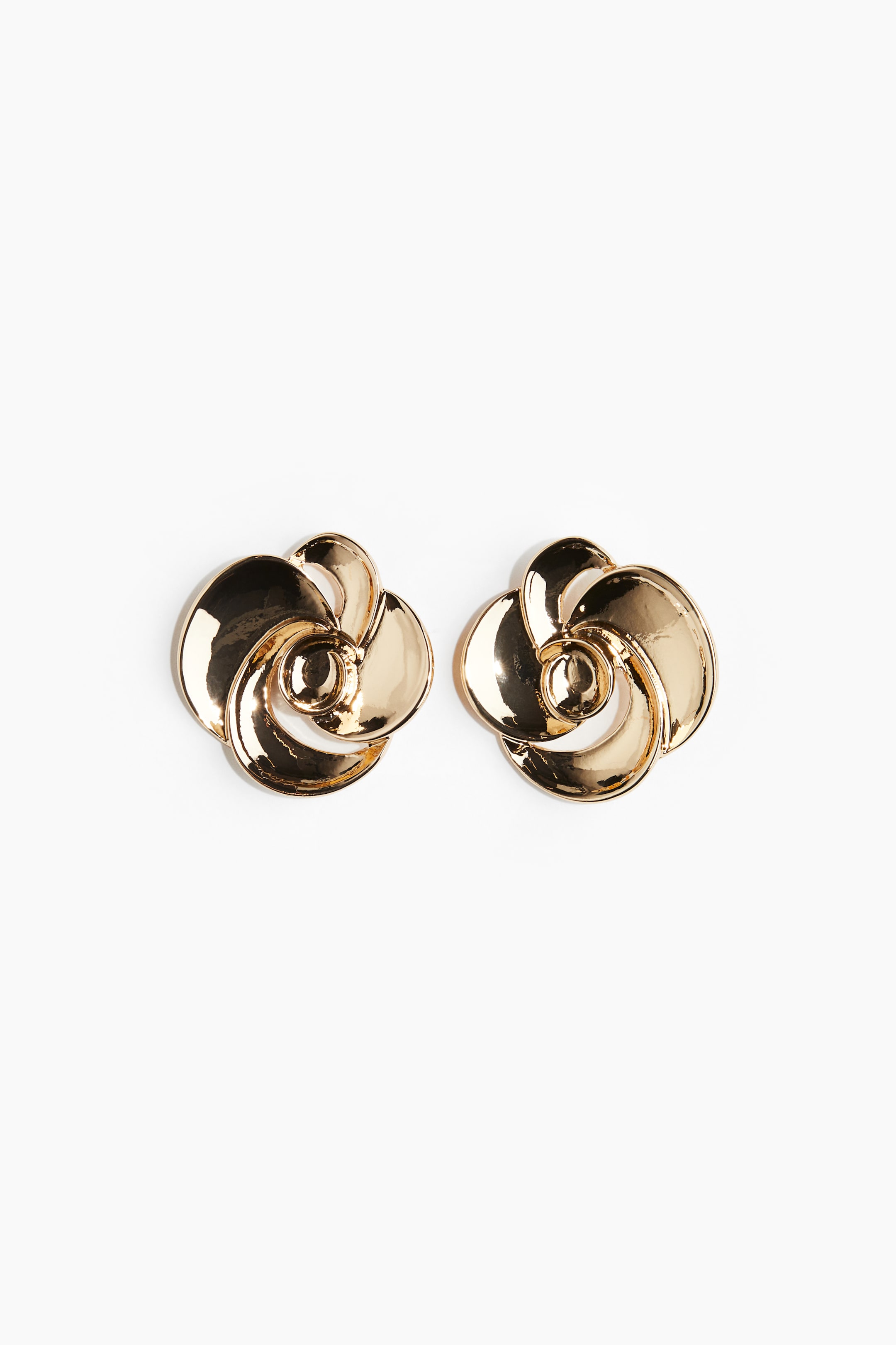 Flower-Shaped Stud Earrings