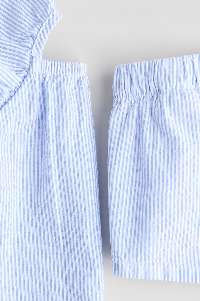 2-piece set - Light blue/White striped/Light pink/Strawberries/White/Light pink/Floral - 2