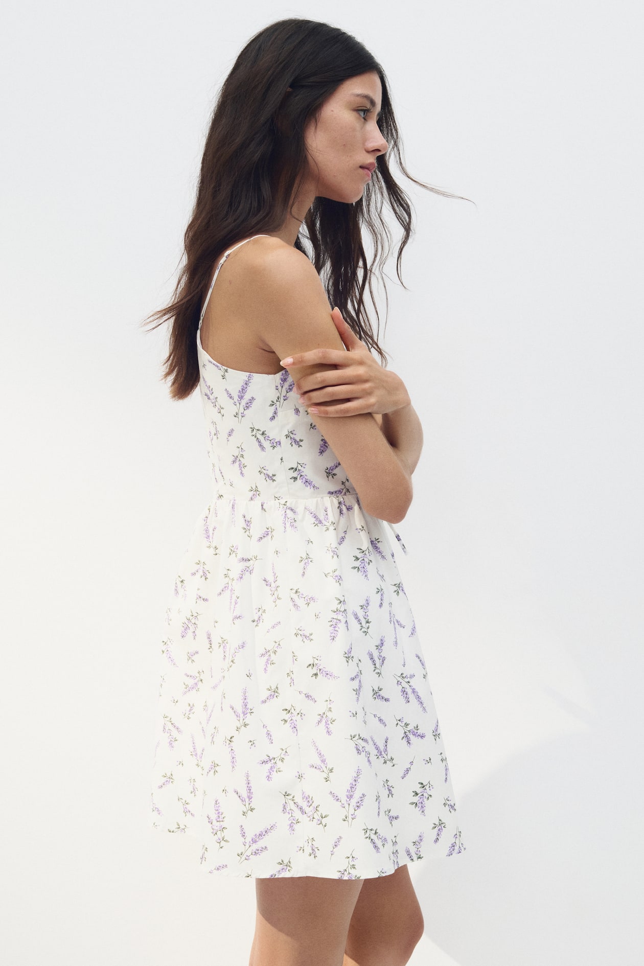 Tie-Detail Poplin Dress - image 5