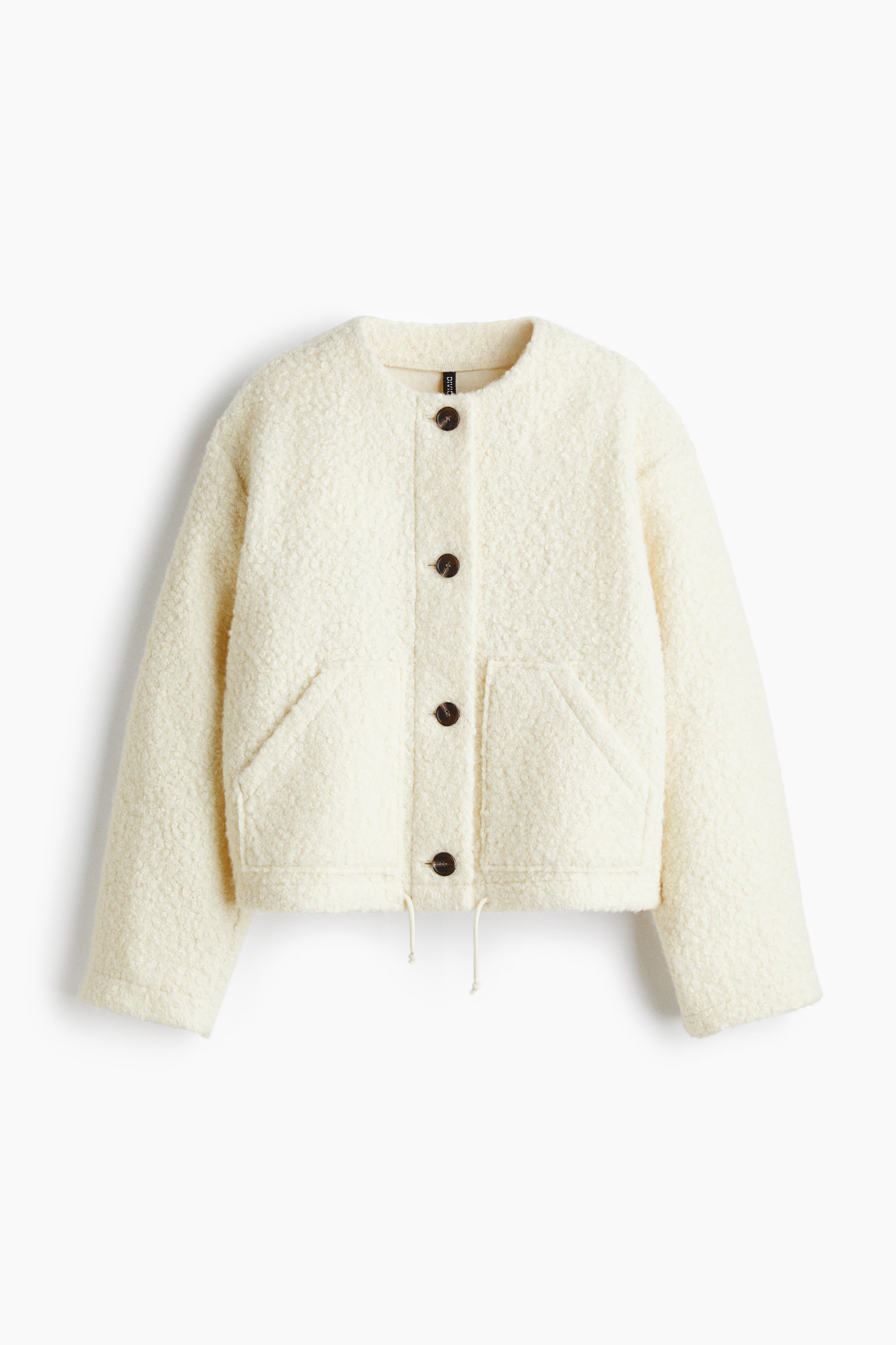 View larger image: Teddy jacket - Light beige - Ladies | H&M SG 5