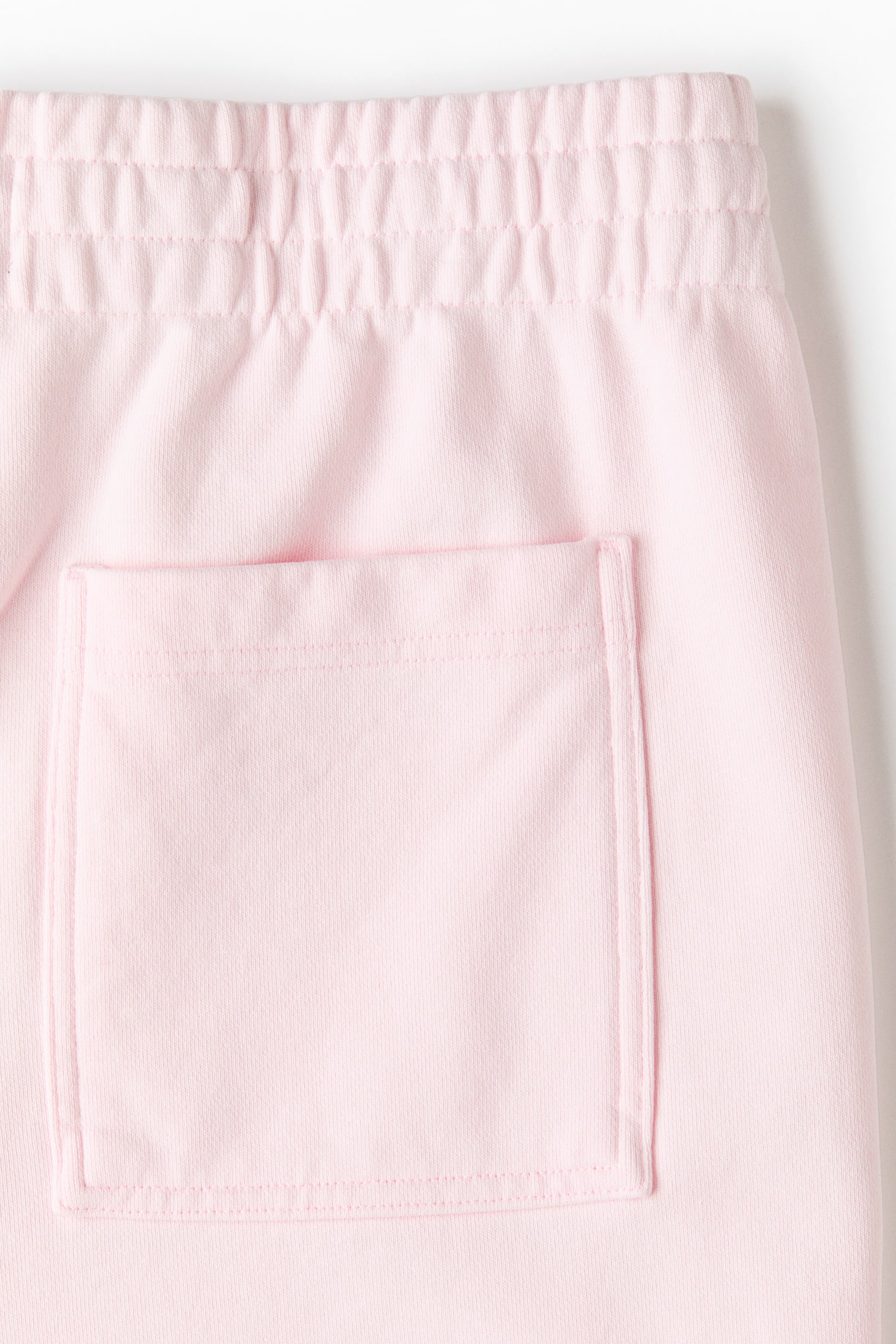 Мужские брюки H&M Relaxed-Fit Cotton Sweatpants, цвет: Светлый розовый — фото 7