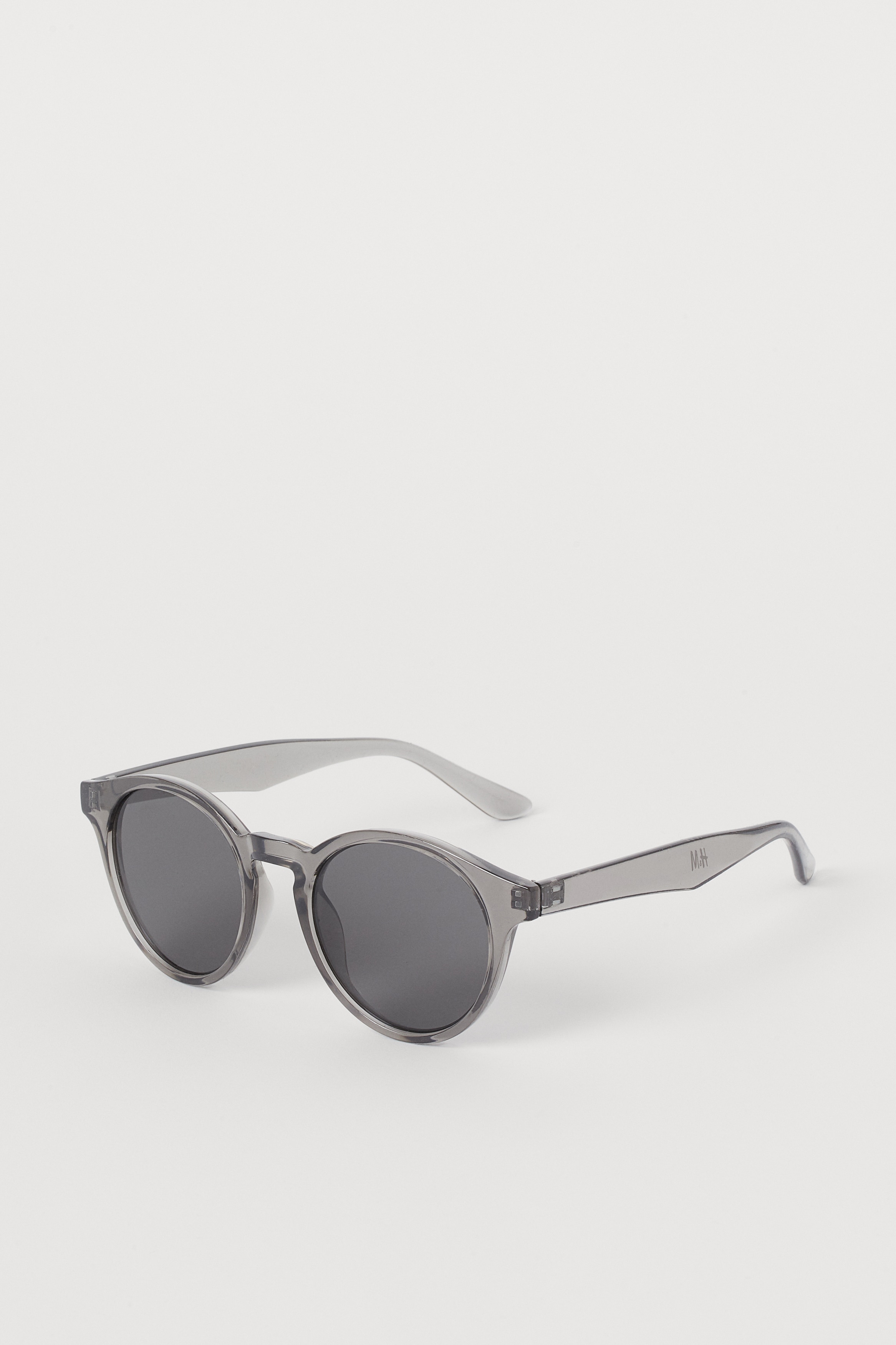 Runde Sonnenbrille - Transparent/Grün - Men | H&M DE