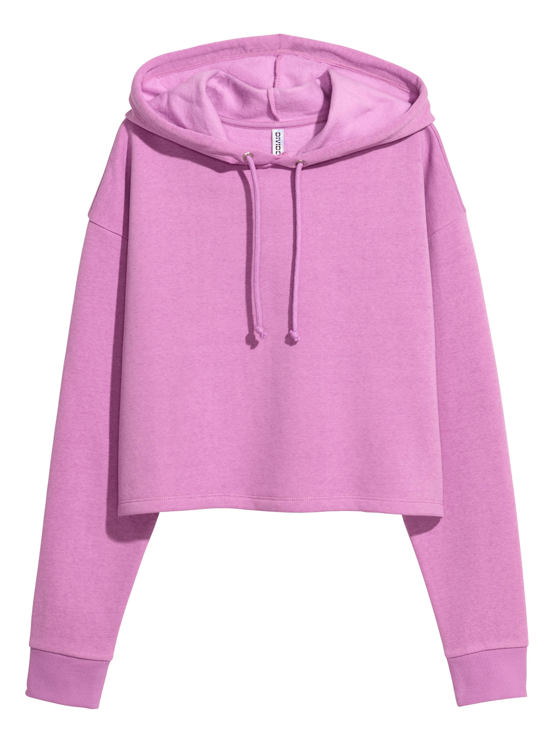 View larger image: Cropped hooded top - Purple - Ladies | H&M 1