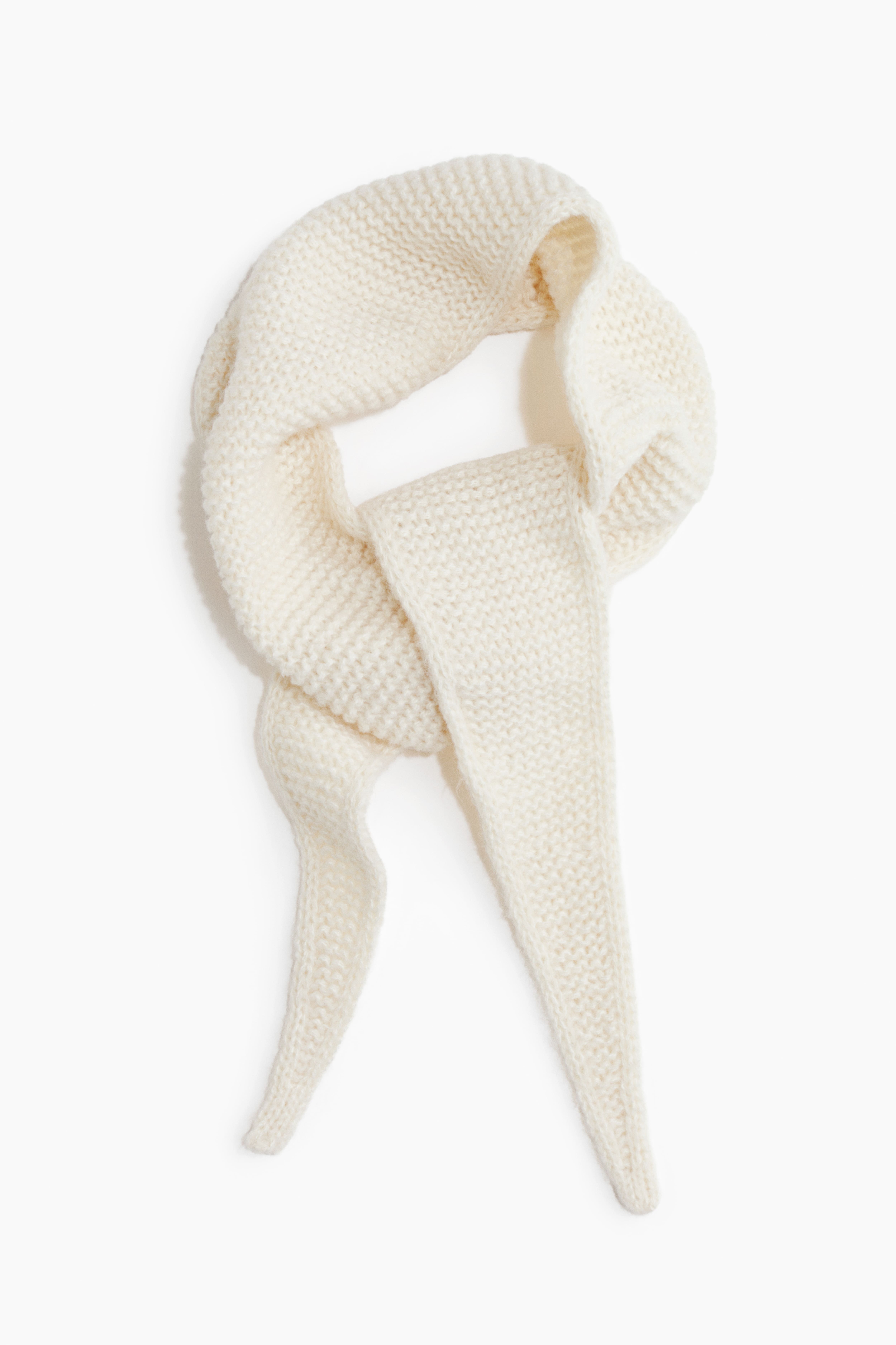 Garter-Stitched Scarf