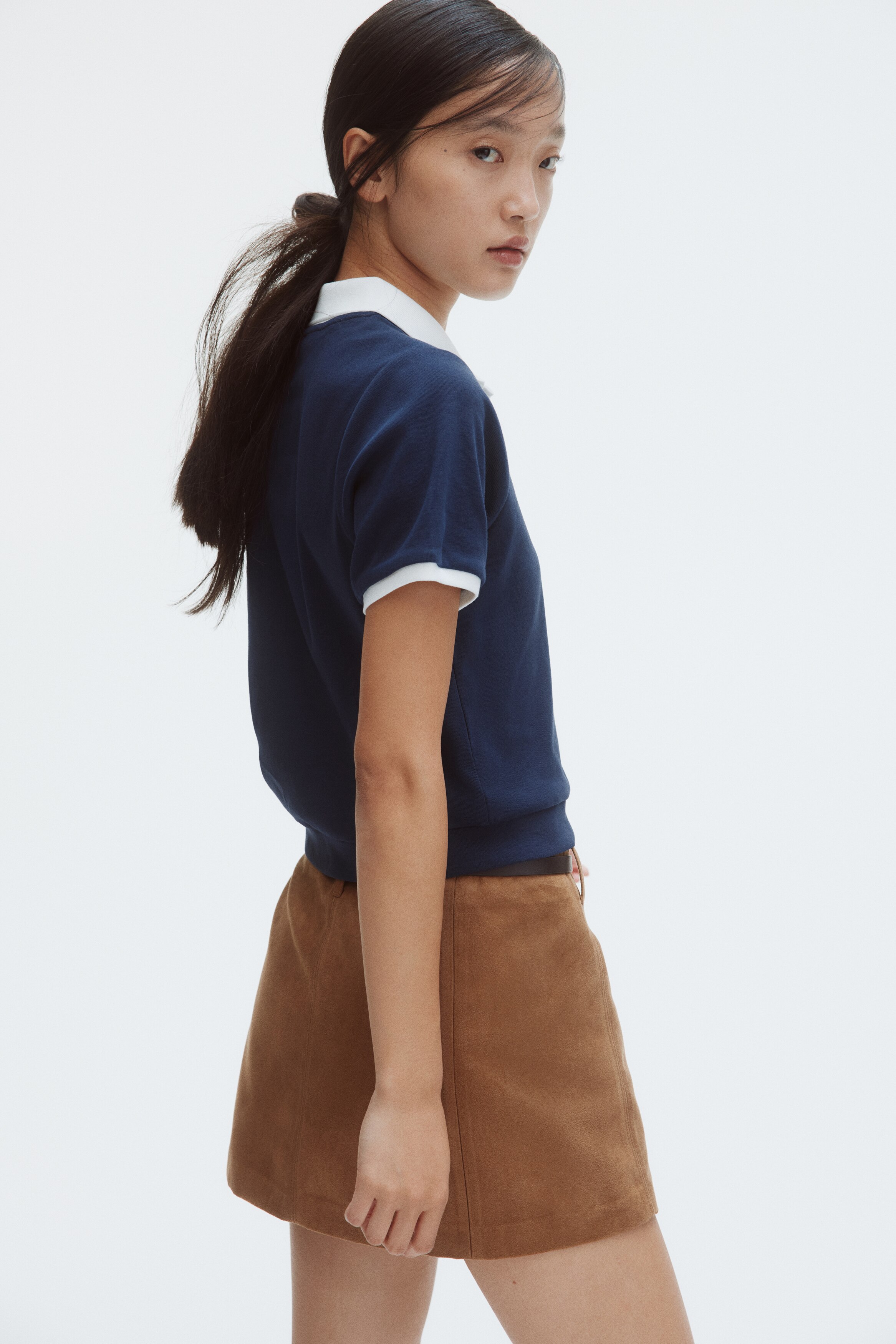Cotton polo shirt