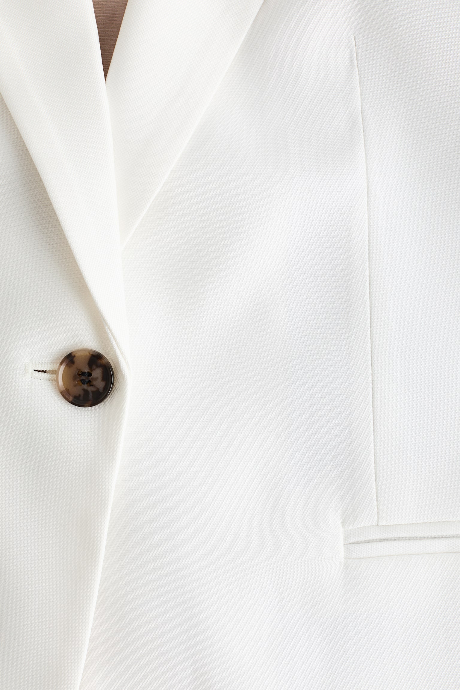 Short-sleeved blazer-White - 5