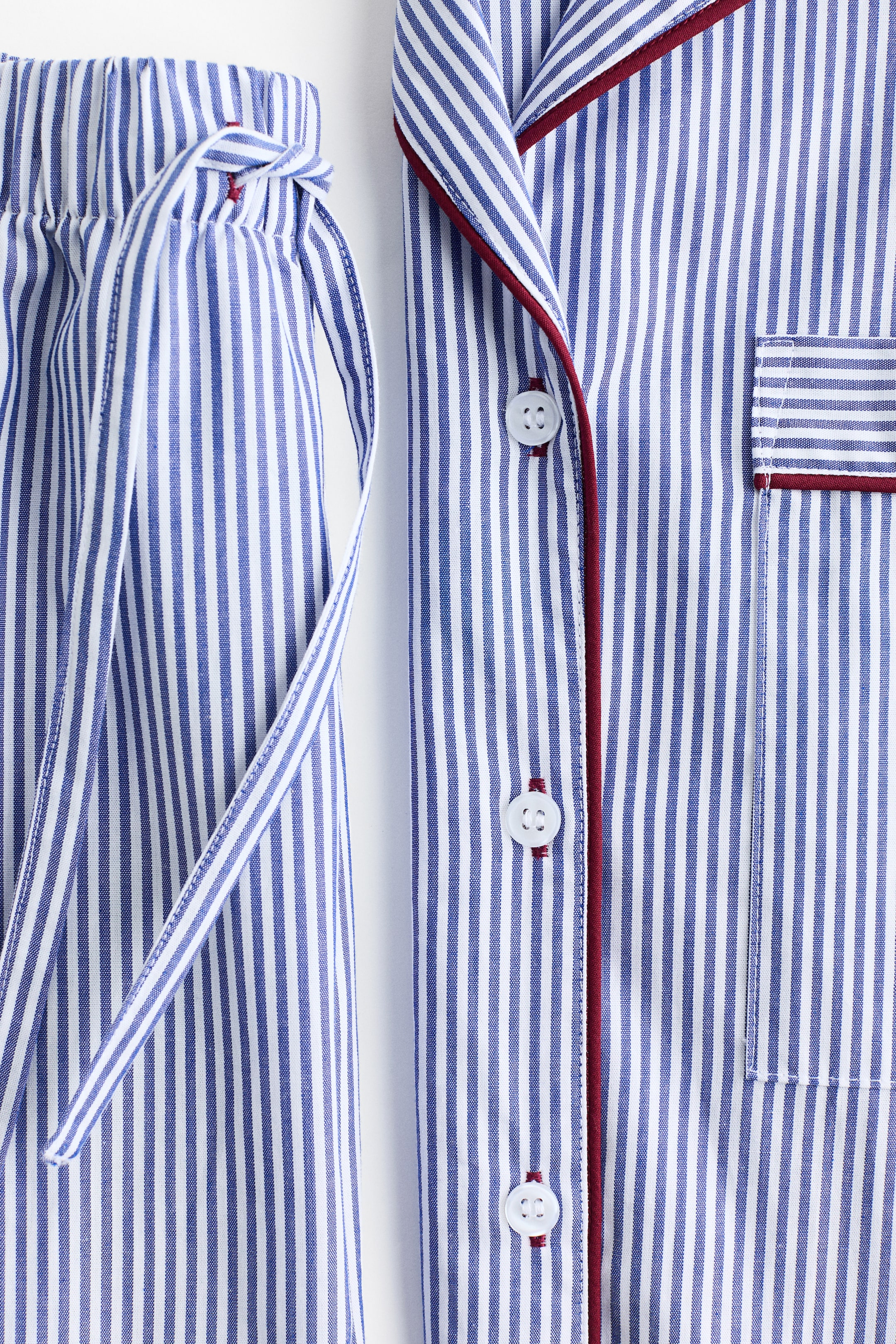 Cotton Poplin Pajamas