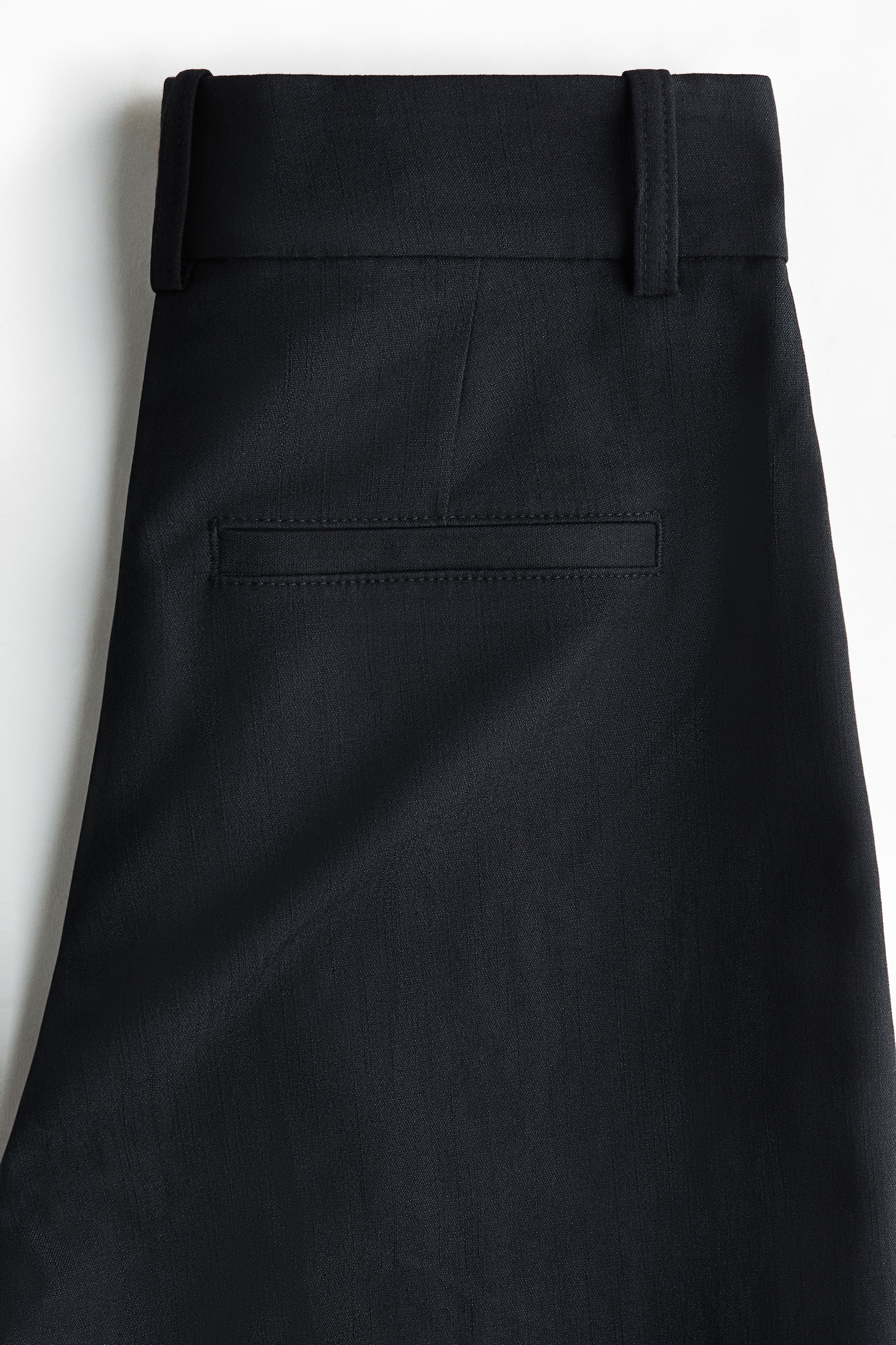 Женские брюки H&M Wide-Leg Dress Pants, цвет: Чёрный — фото 5