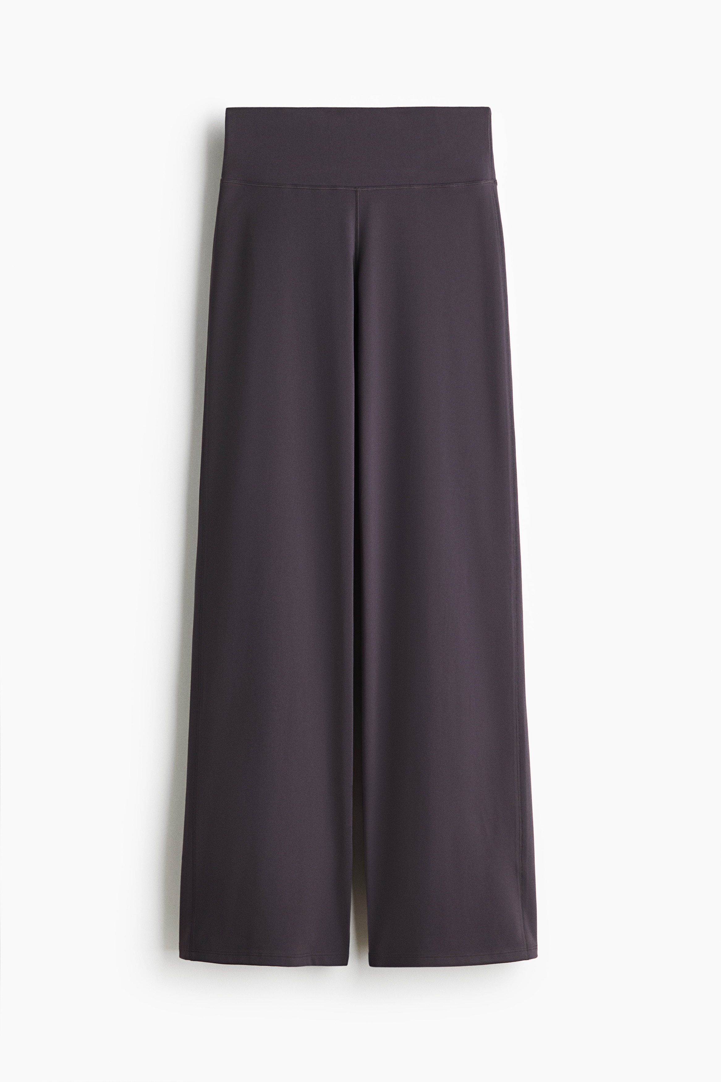 Wide sports leggings with SoftMove™ - Plum purple/Warm brown/Black/Blush pink