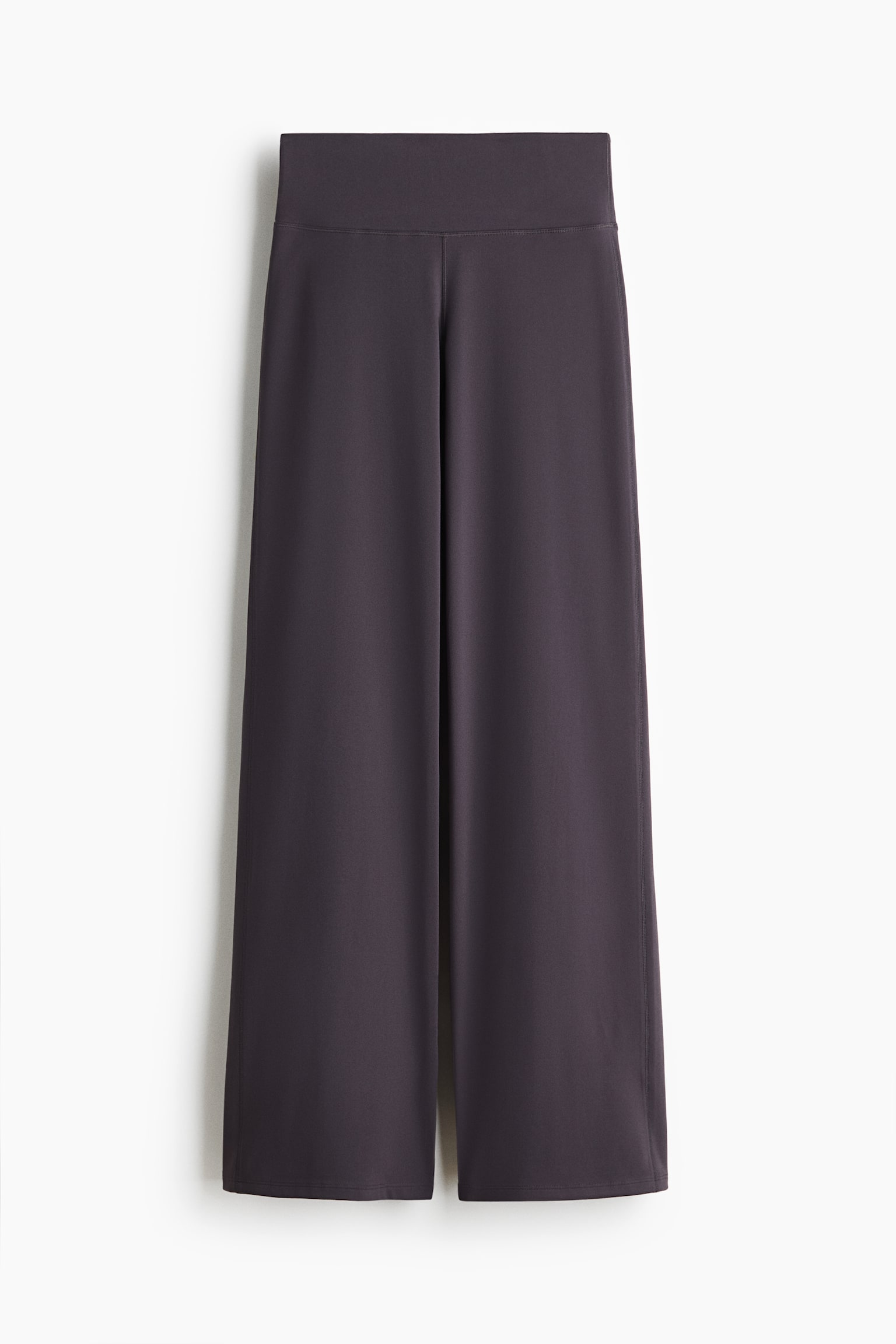 Wide sports leggings with SoftMove™ - Plum purple/Black/Warm brown/Blush pink/Dark clay grey - 1