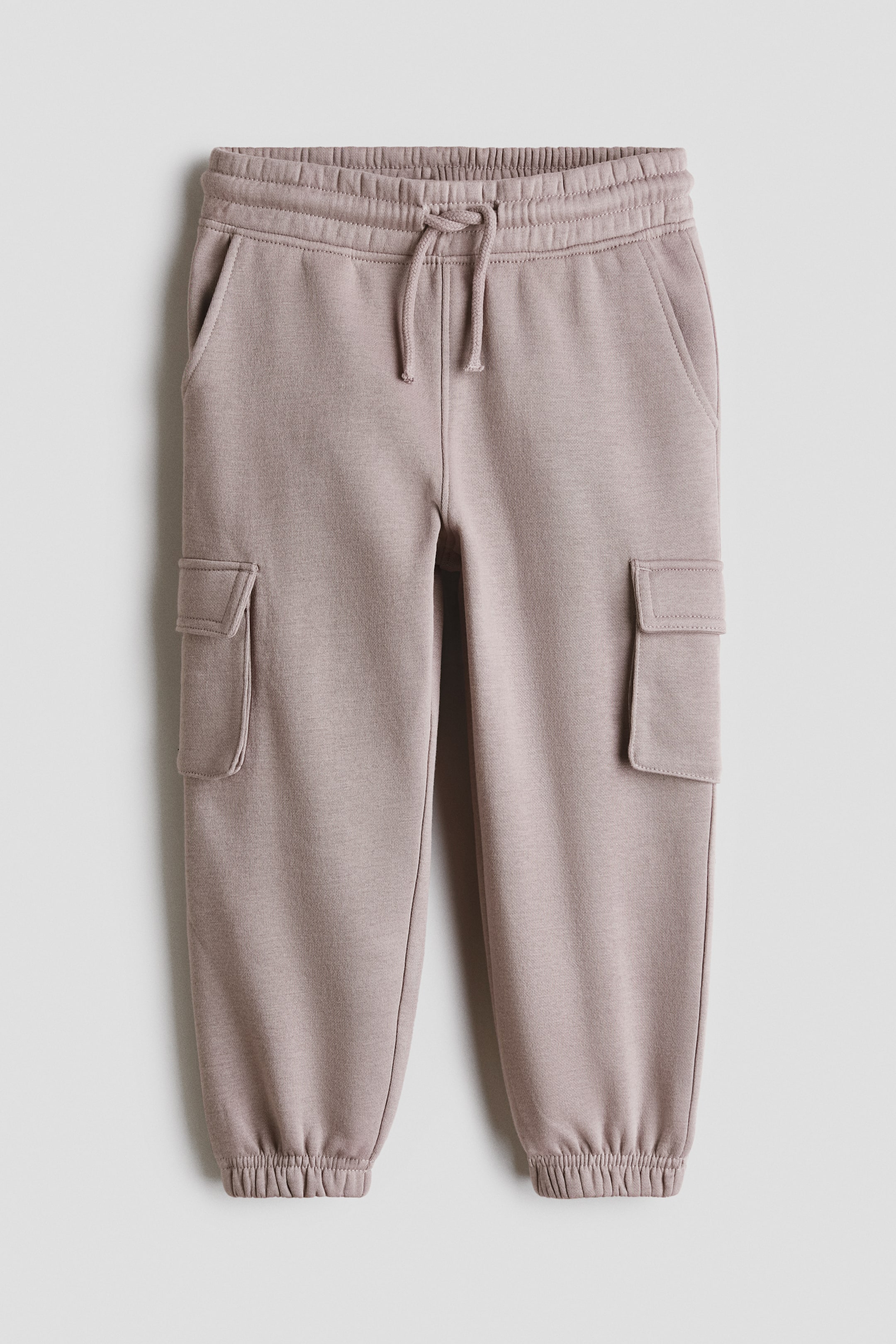 View larger image: Brushed-inside cargo joggers - Mole - Kids | H&M 1