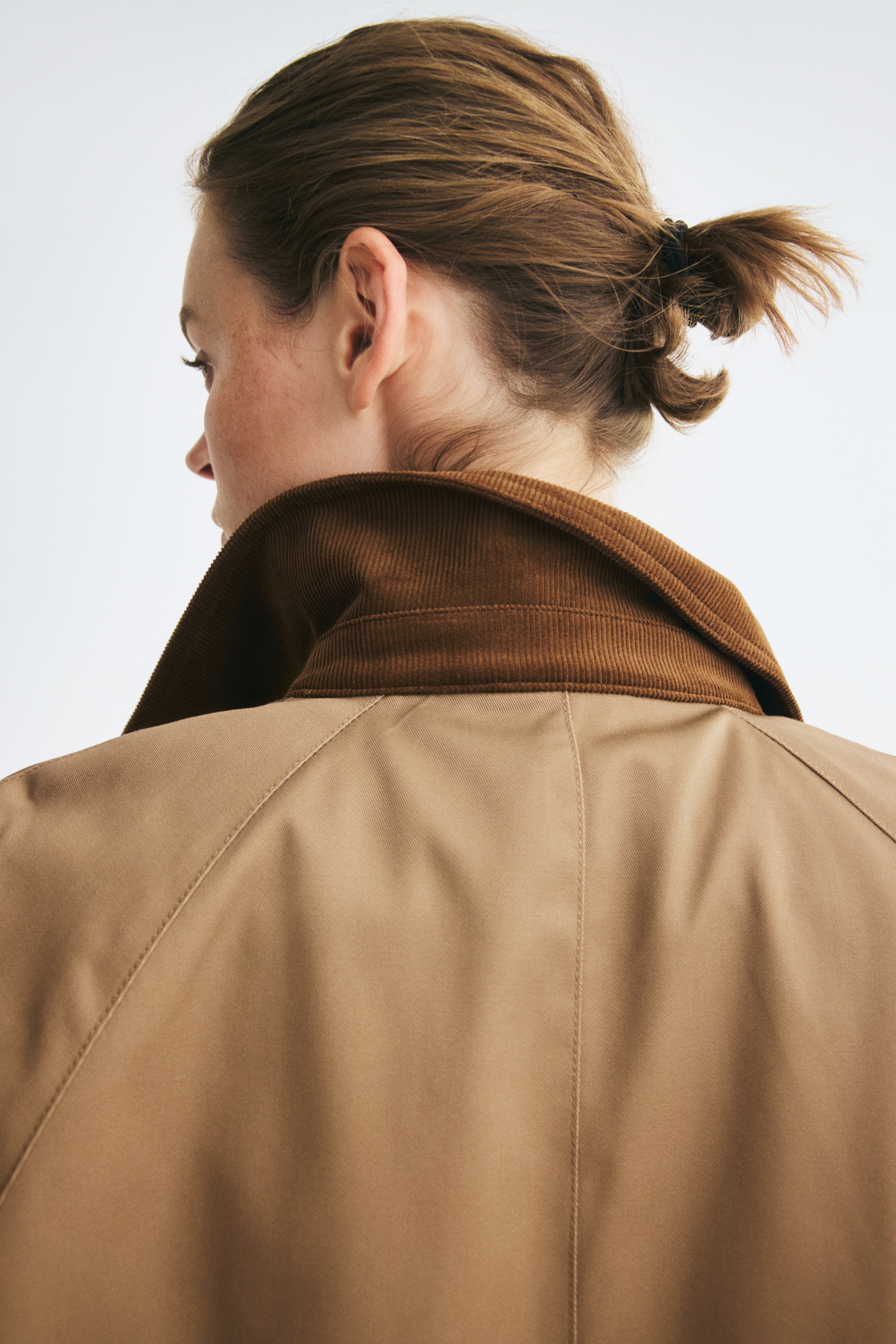 美品 H&M コーデュロイジャケット コットンコーデュロイジャケット 