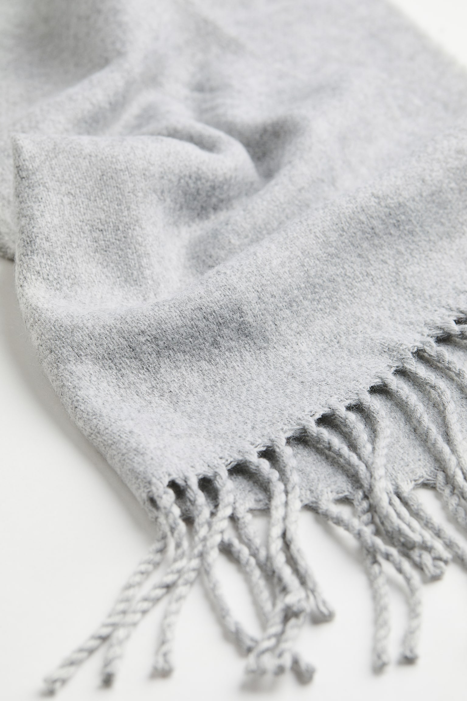 Woven scarf - Light grey/Cream/Dark grey/Black/Beige - 2