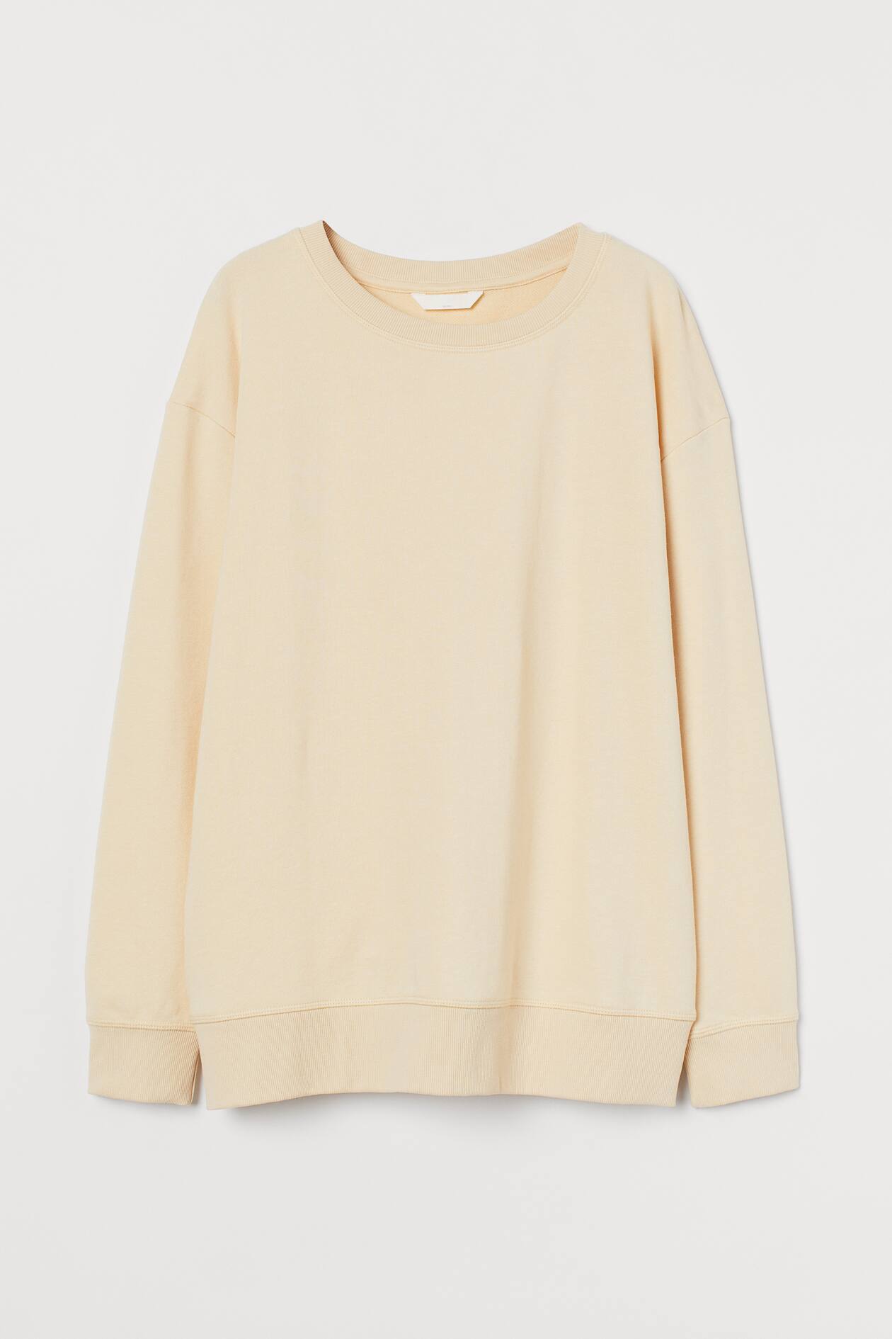 MAMA Sweatshirt - Light yellow - Ladies | H&M US