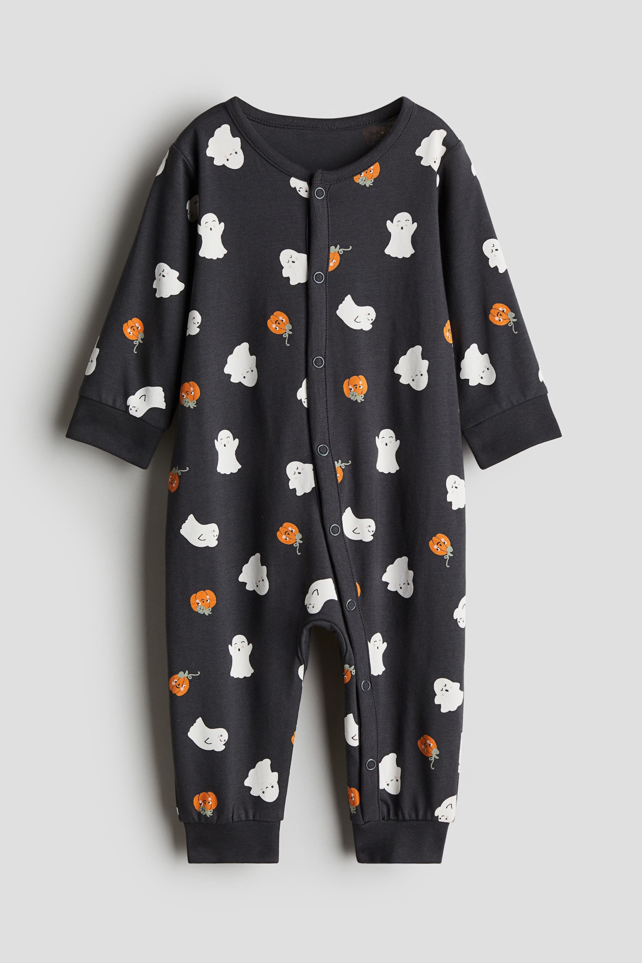 Patterned Pajama Jumpsuit