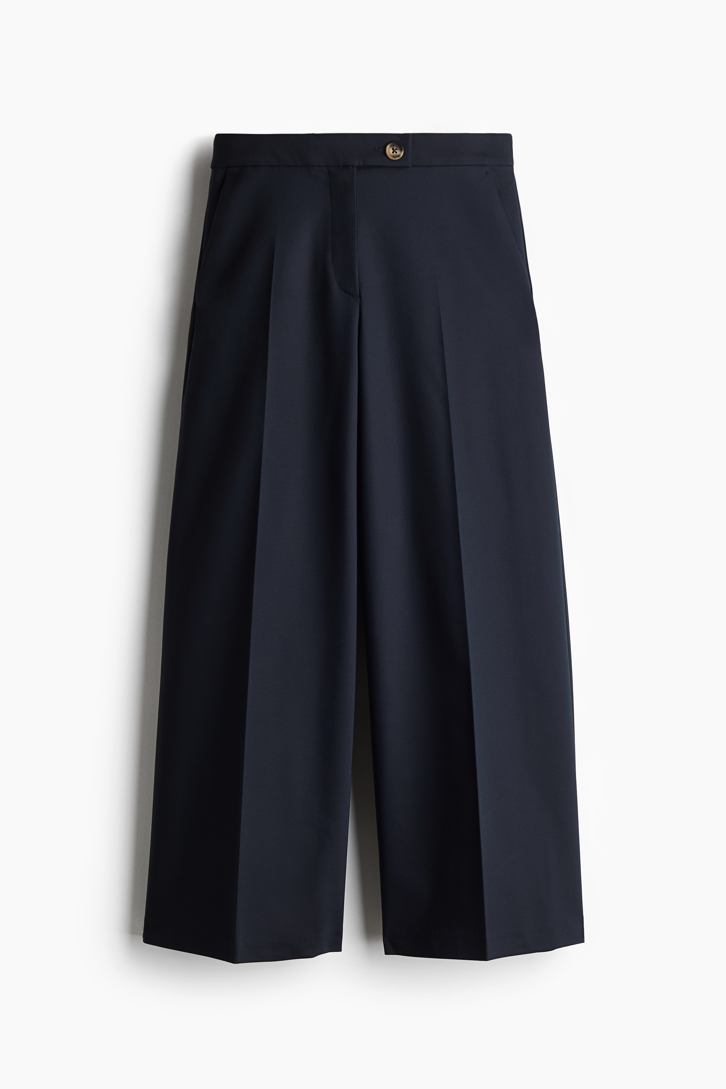 Wide tailored trousers