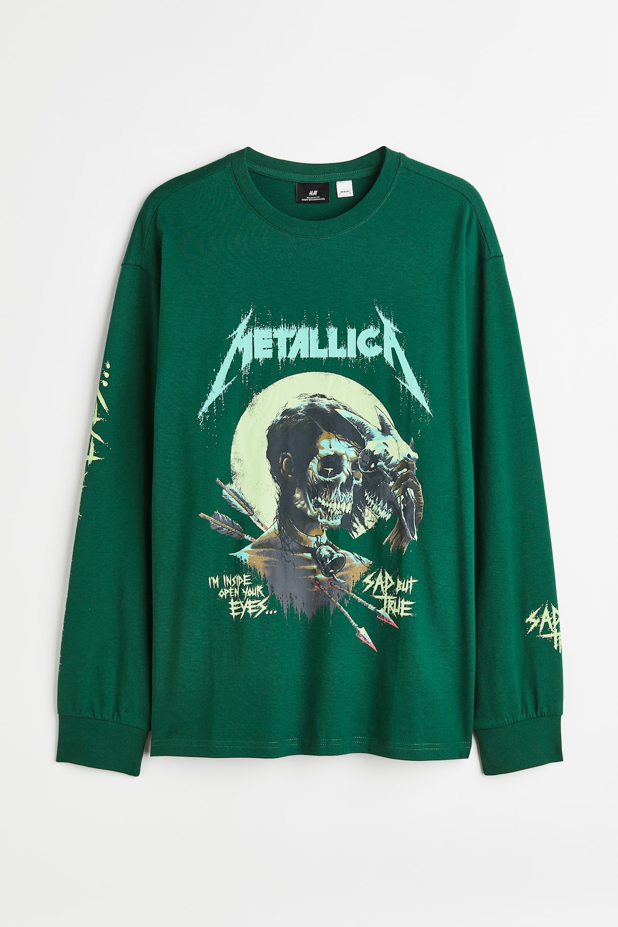Jerseyshirt mit Print Relaxed Fit - Rundausschnitt - Langarm 