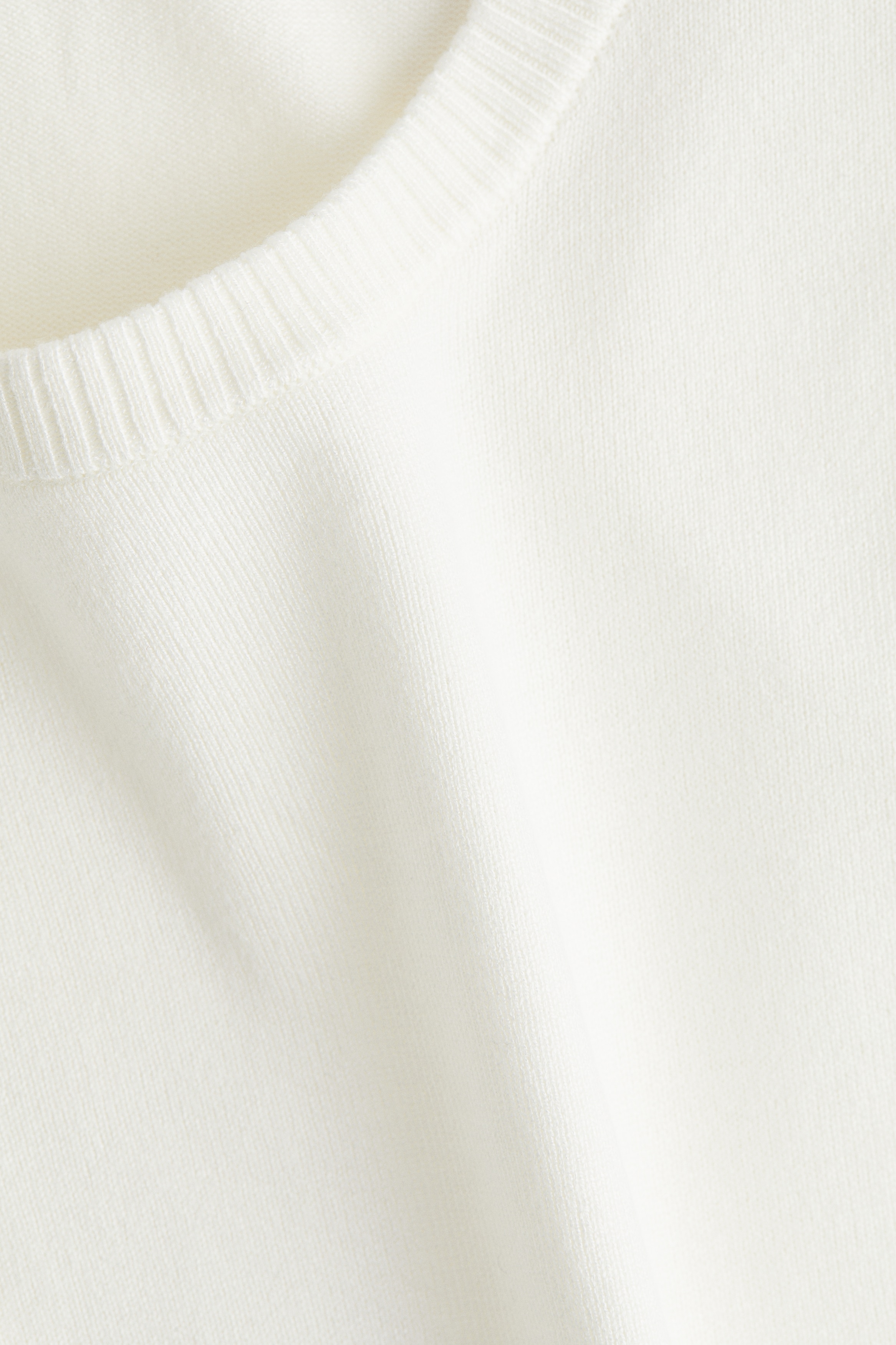 Fine-knit T-shirt