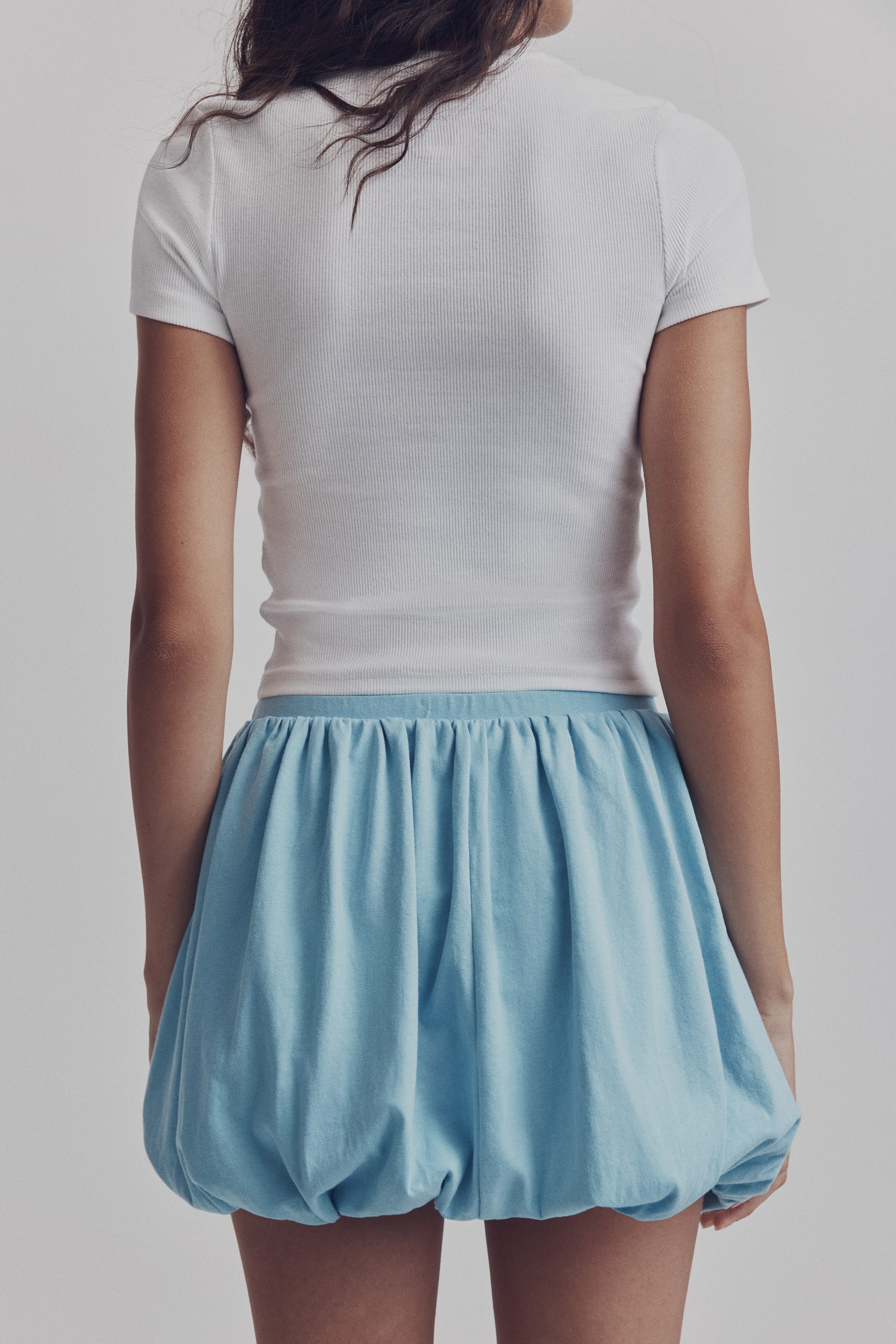 View larger image: Balloon skirt - Turquoise - Ladies | H&M HK 4