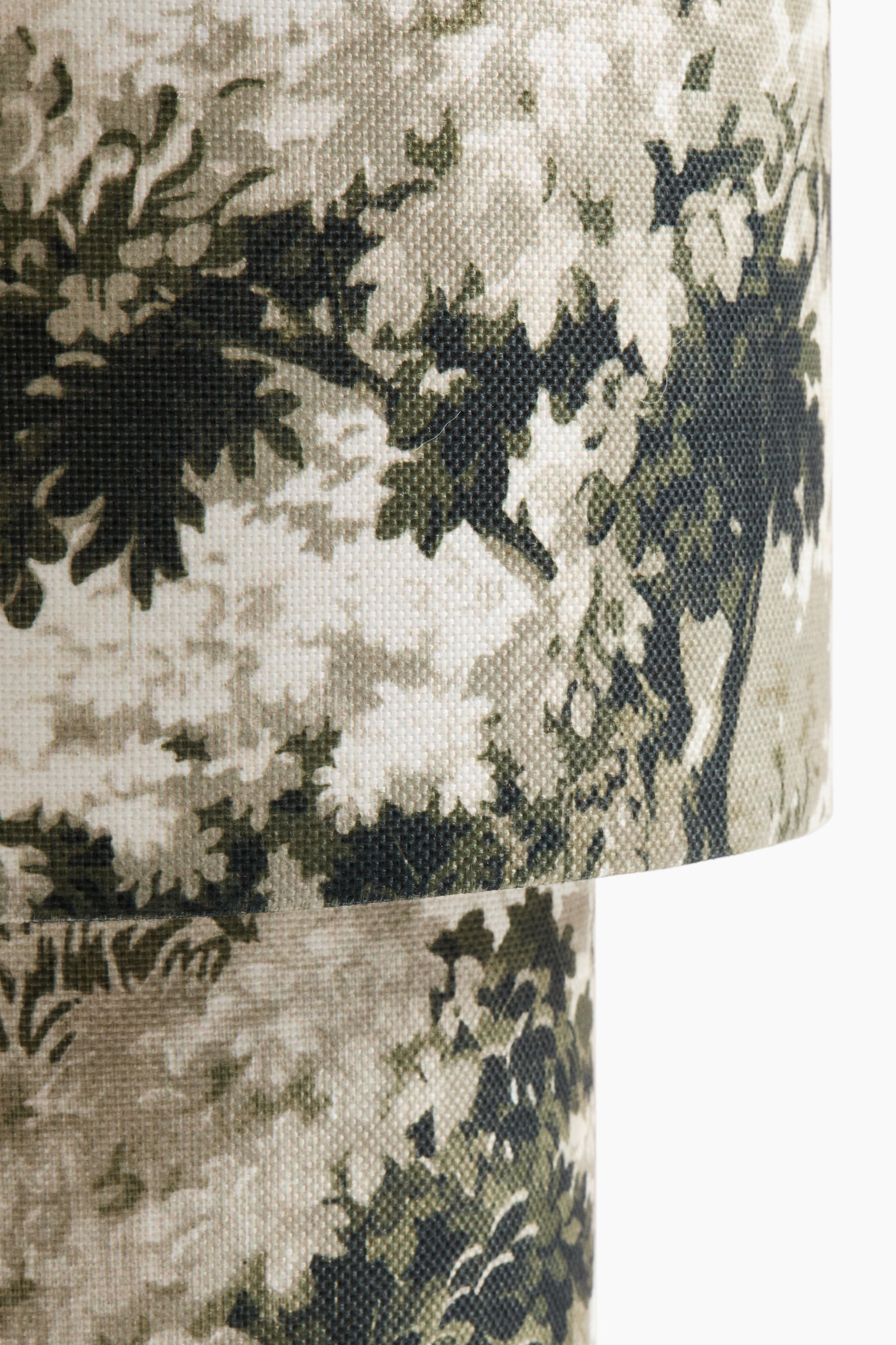 Lampadar cu motive - Verde/motive/Bej-deschis/imprimeu zebră - 4