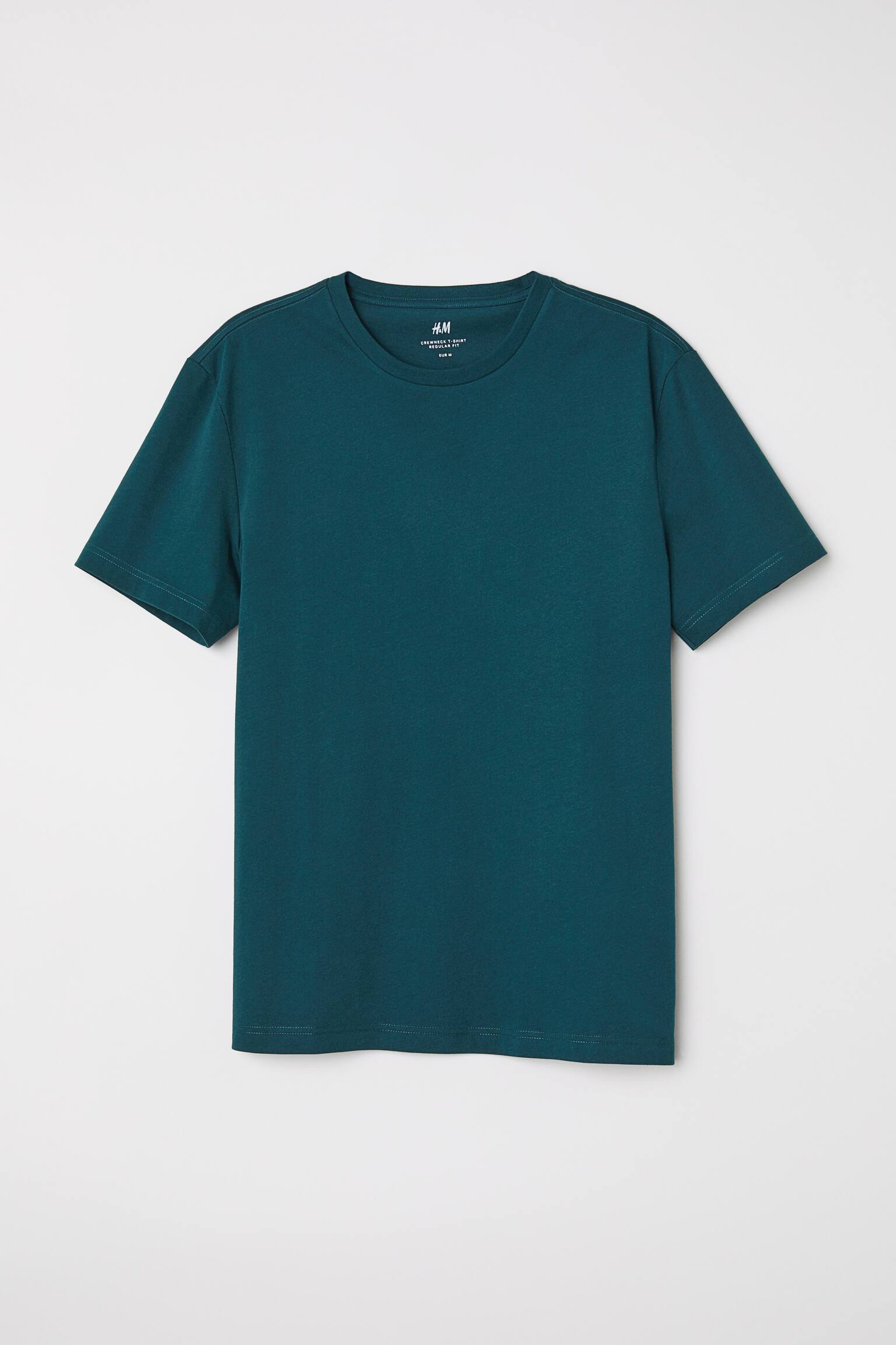 3-pack T-shirts Regular Fit - Petrol - Men | H&M GB