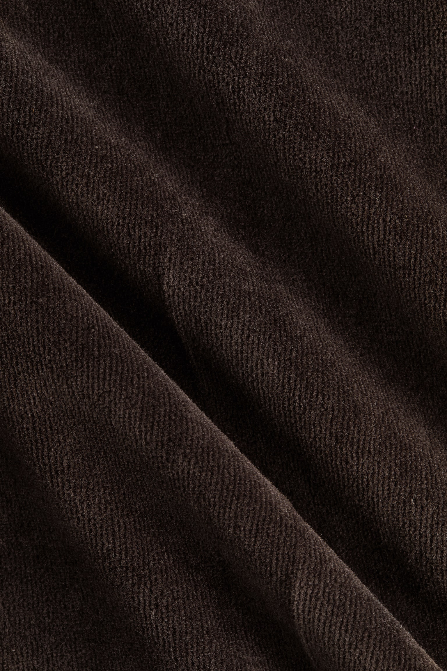 Женские брюки H&M Velour, цвет: Тёмный коричневый — фото 5
