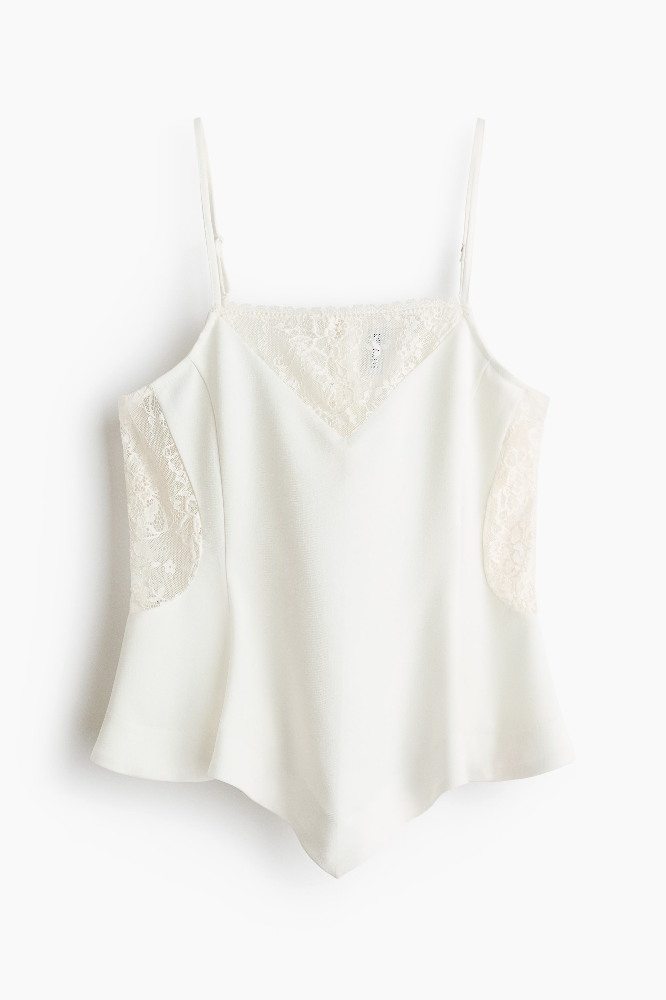 Женские топы H&M Lace-Detail Camisole Top