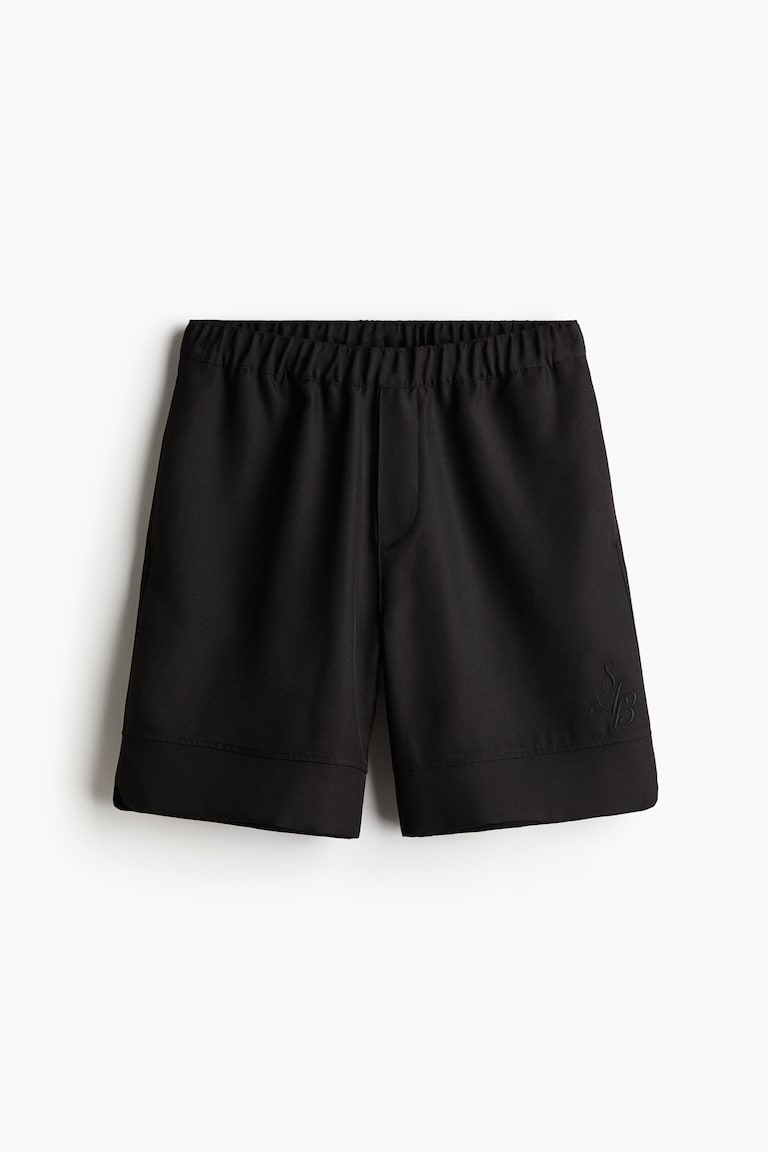 Relaxed Fit Knee-length shorts