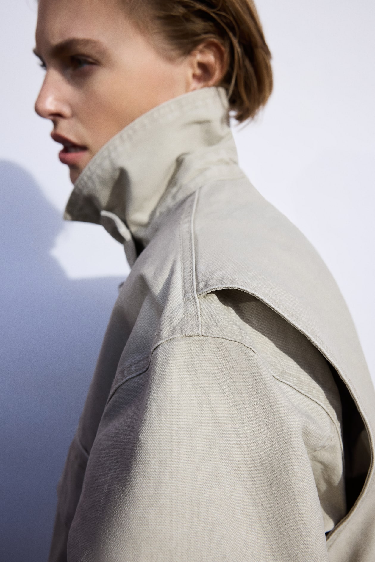 Padded Canvas Jacket - image 3