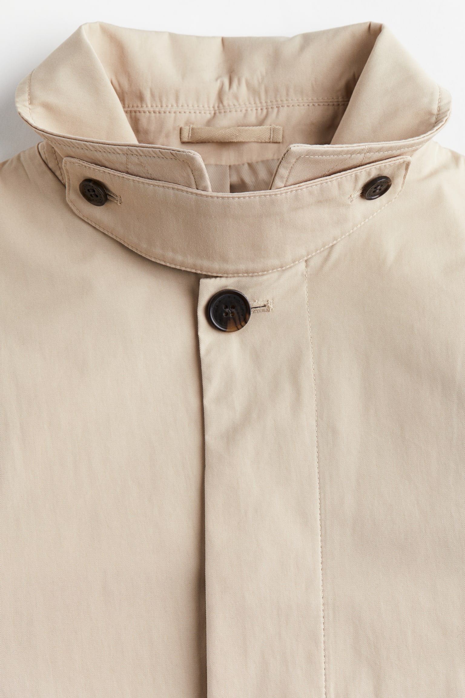 Regular Fit Car coat - Light beige - 3