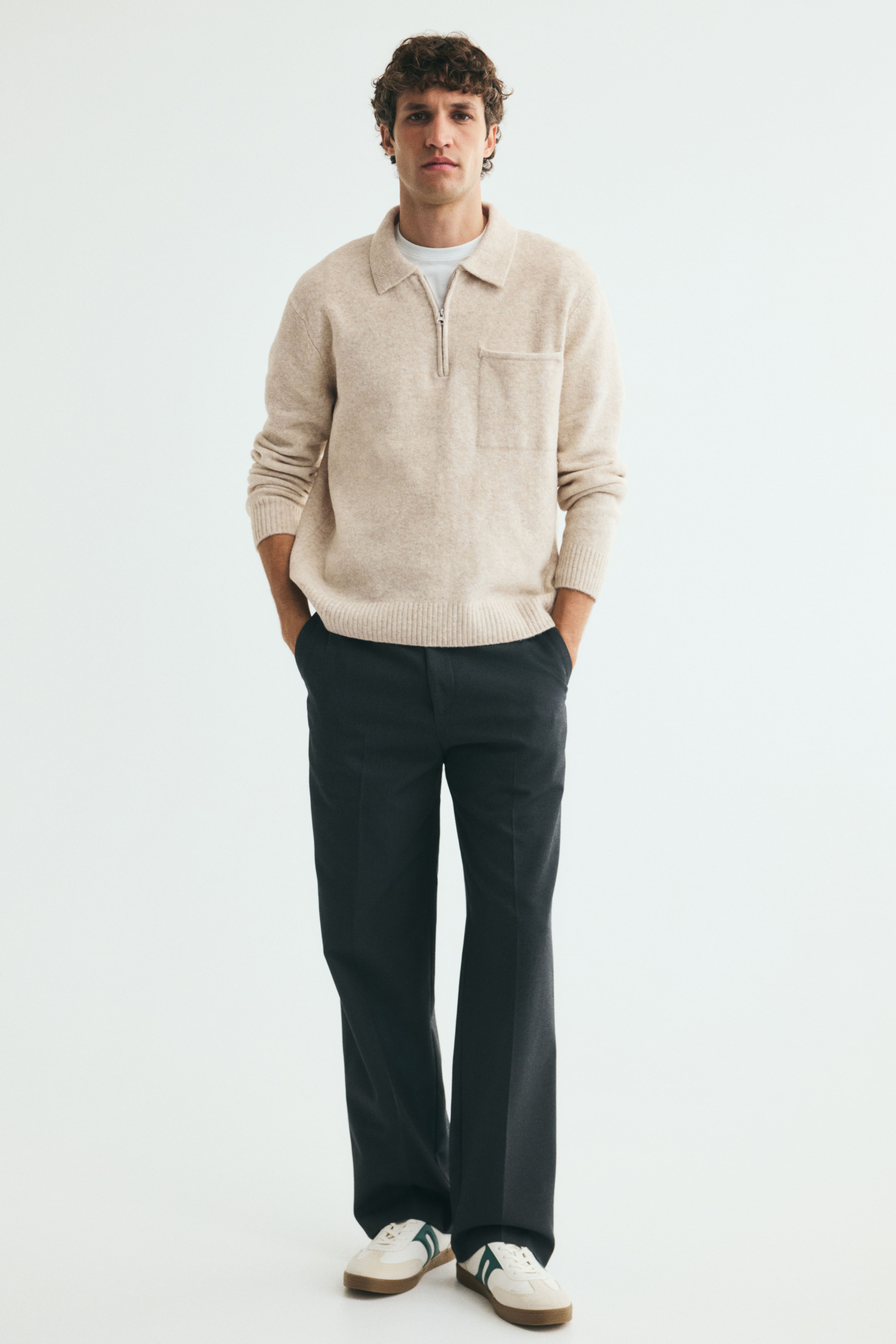 Polo classique en tricot
