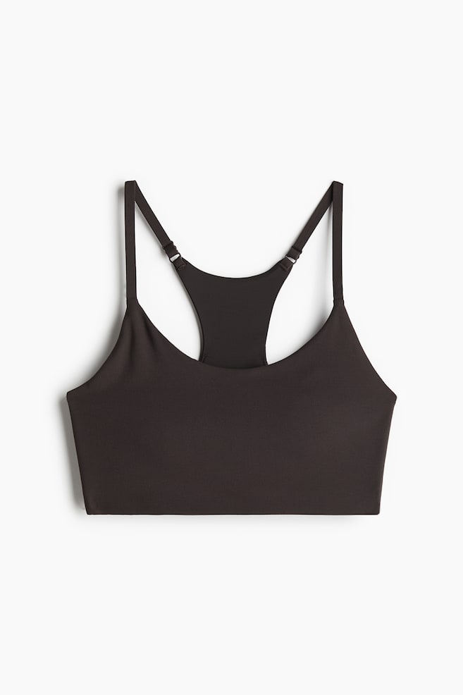 Sport-bh met SoftMove™ Lycra® - Light Support - Donkerbruin - 1